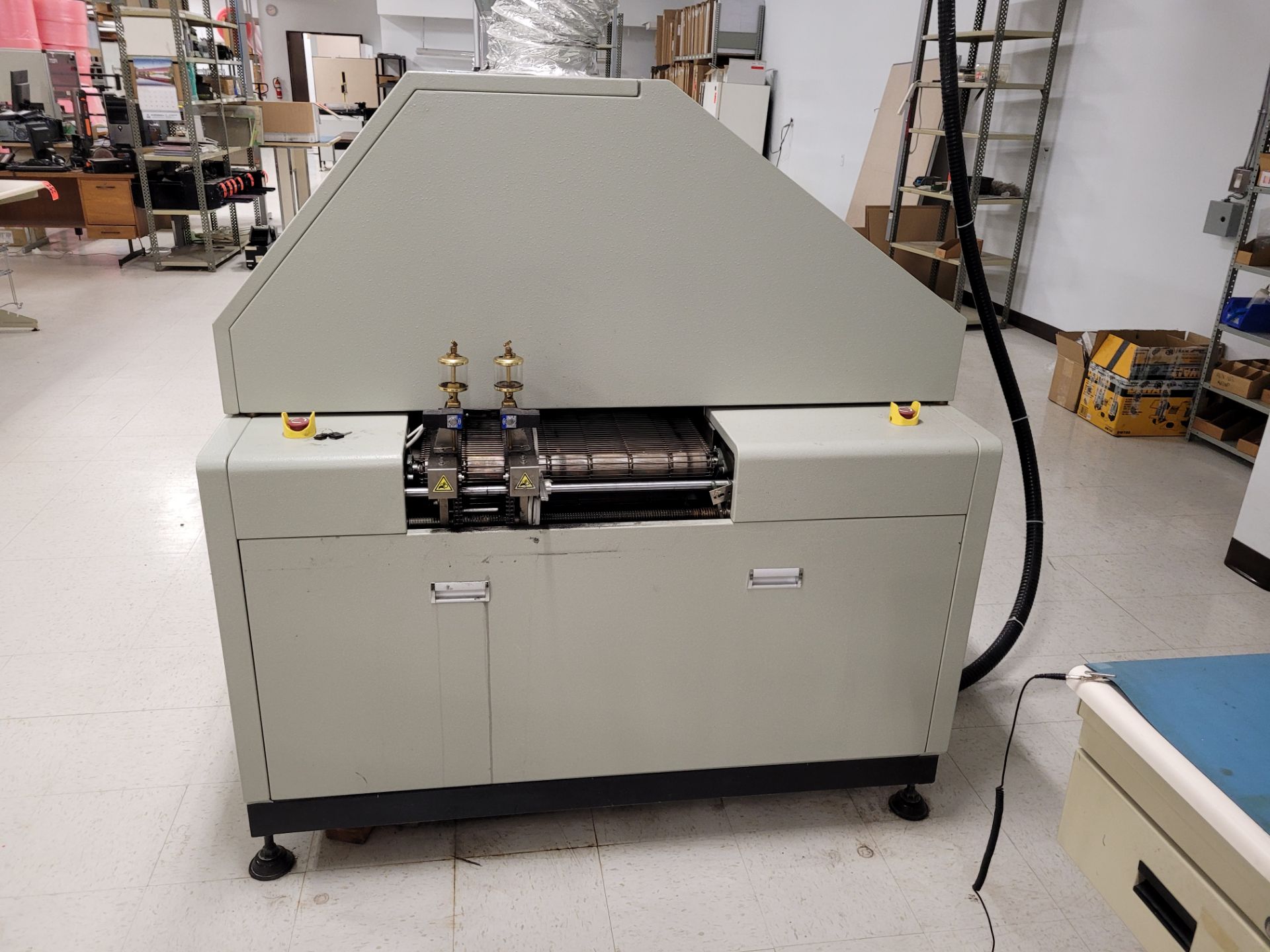 2015 MANNCORP mod. THERMOHEAT V CR1000 10-Zone SMT Reflow Oven and digital control panel ser. C20140 - Image 12 of 17