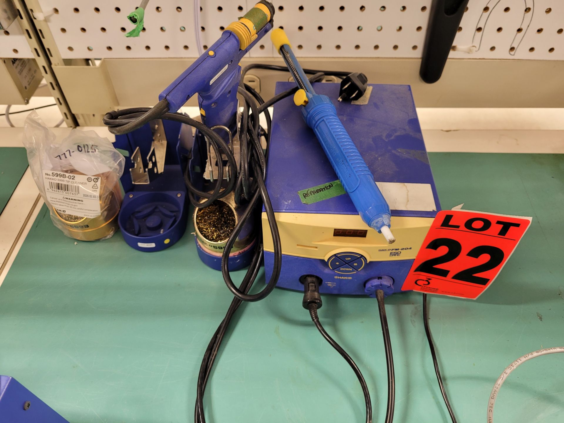 HAKKO FM-204 soldering station - Image 5 of 5