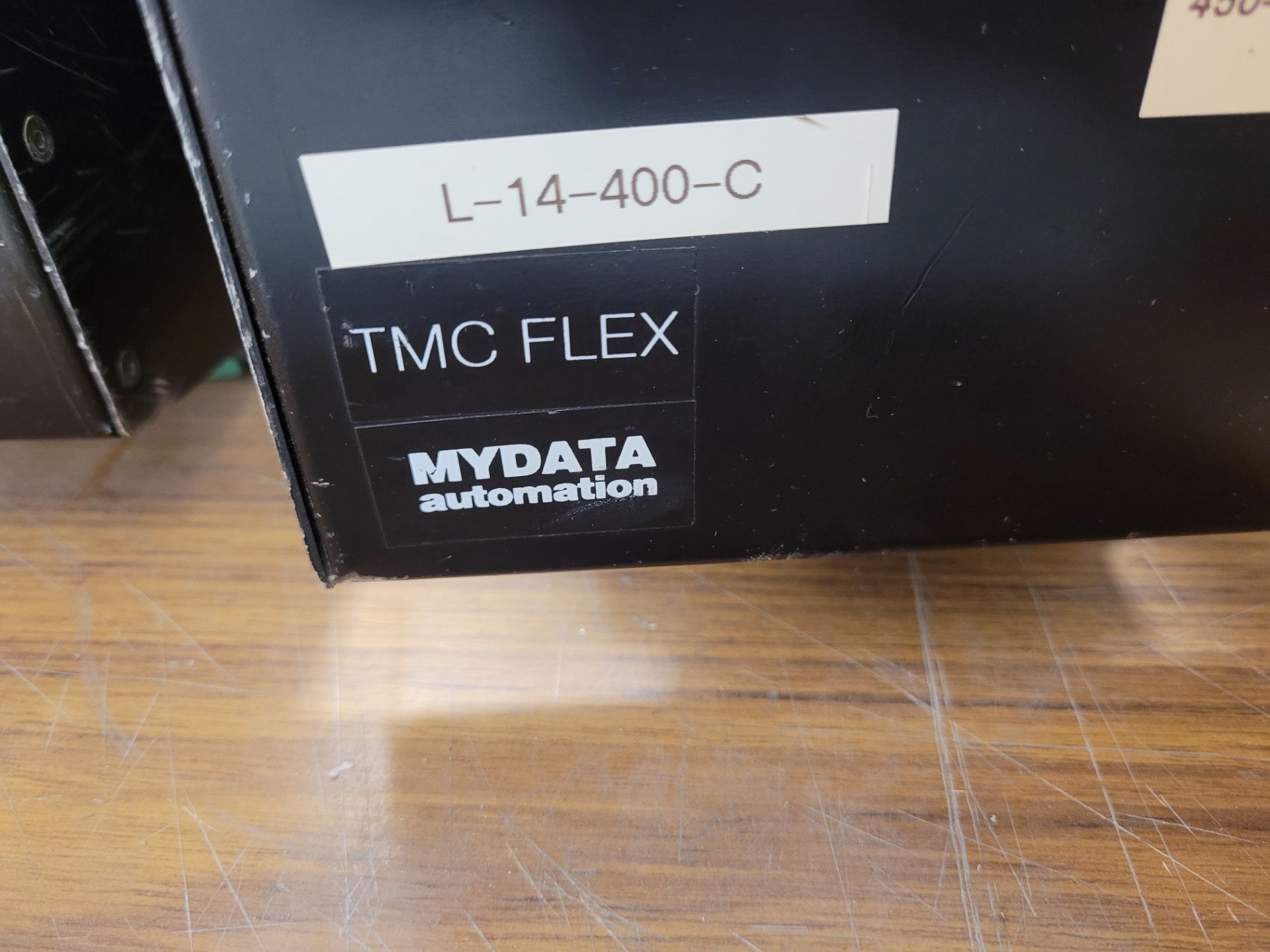 Lot of 3 MYDATA Magazine Feeders, (1) MYCRONIC mod. TMCFLEX L-14-400-C, (1) MYCRONIC mod. TM8 l-14-0 - Image 6 of 7