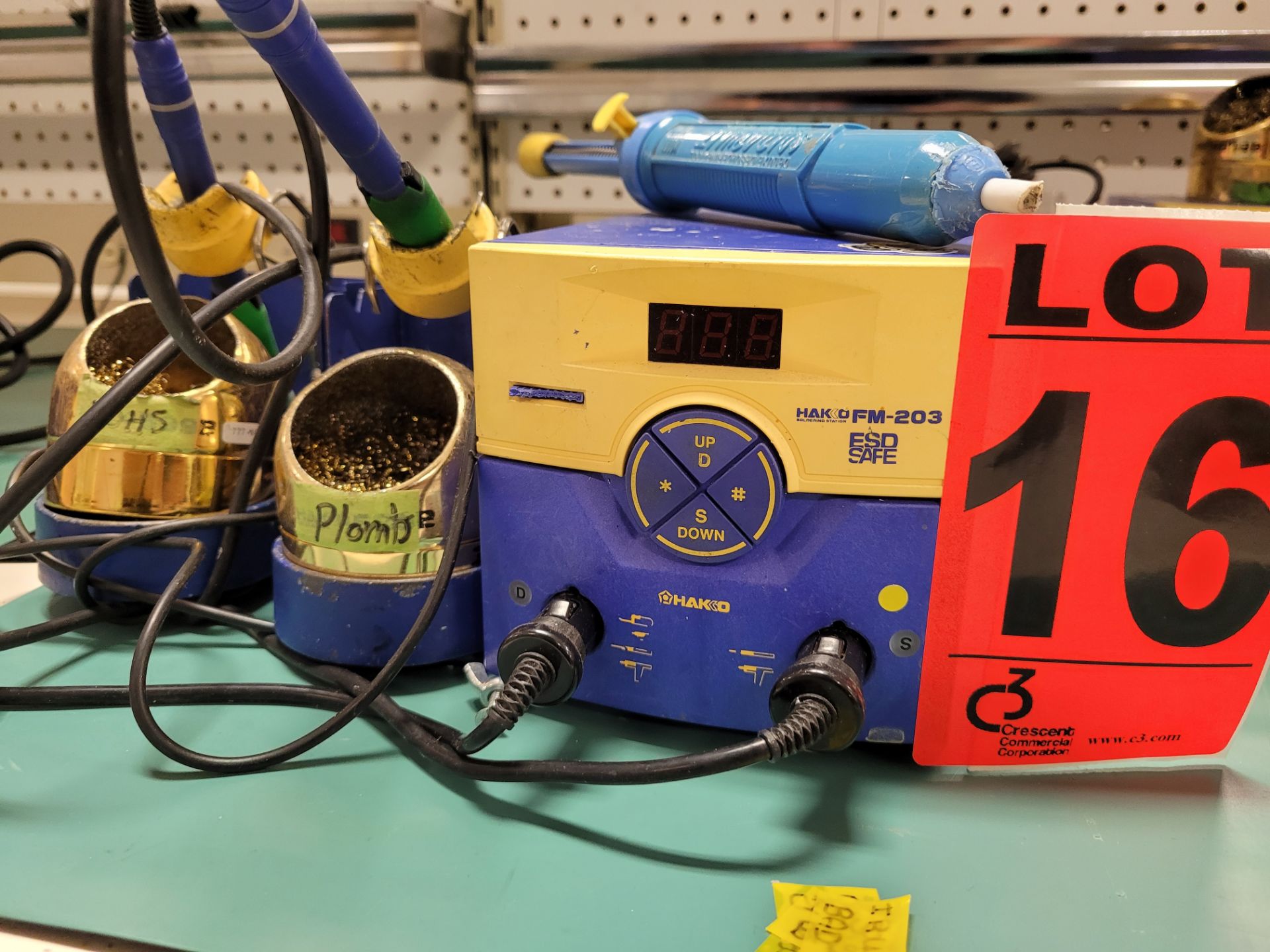 HAKKO FM-203 soldering station - Image 2 of 3