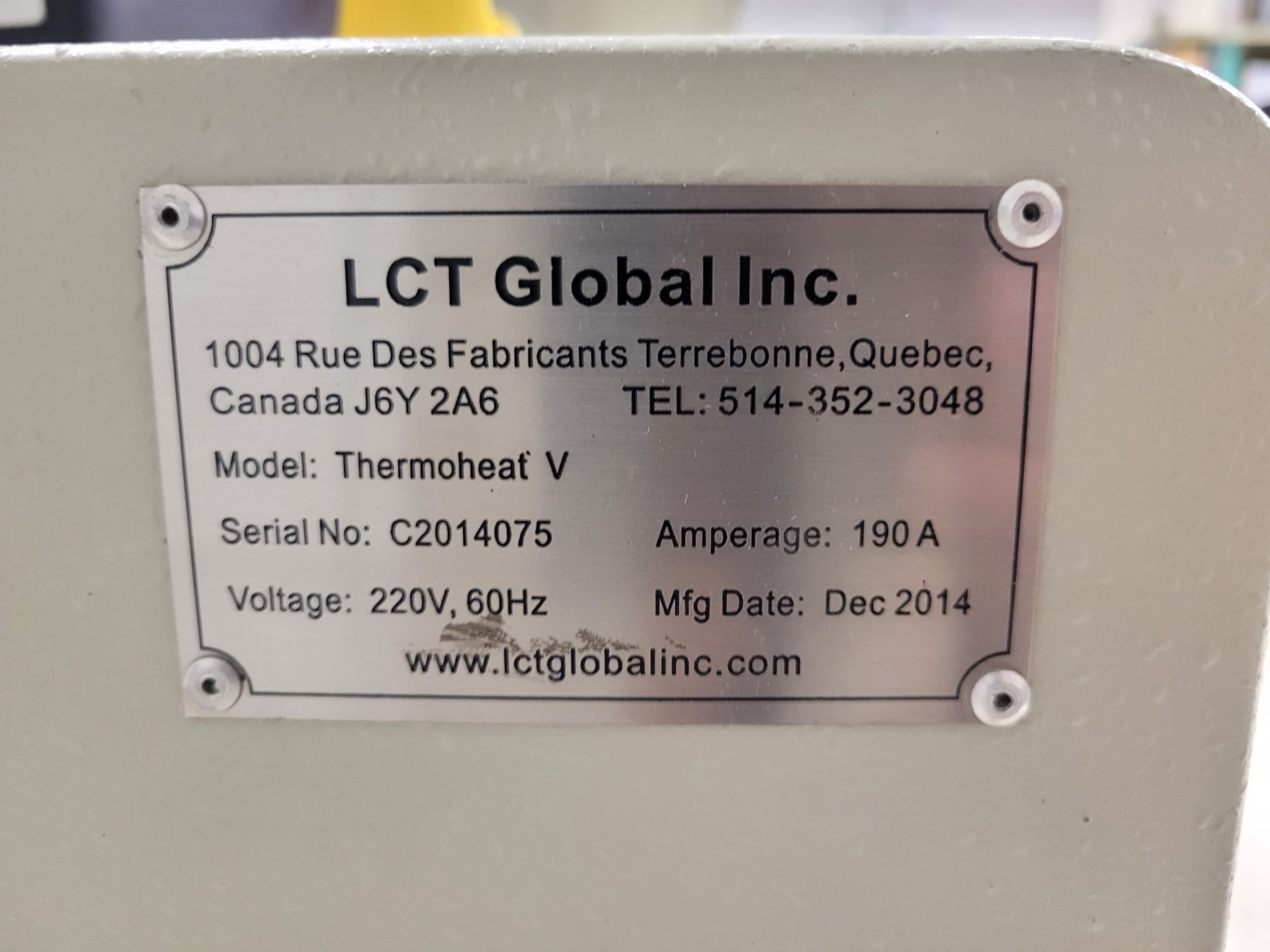 2015 MANNCORP mod. THERMOHEAT V CR1000 10-Zone SMT Reflow Oven and digital control panel ser. C20140 - Image 6 of 17