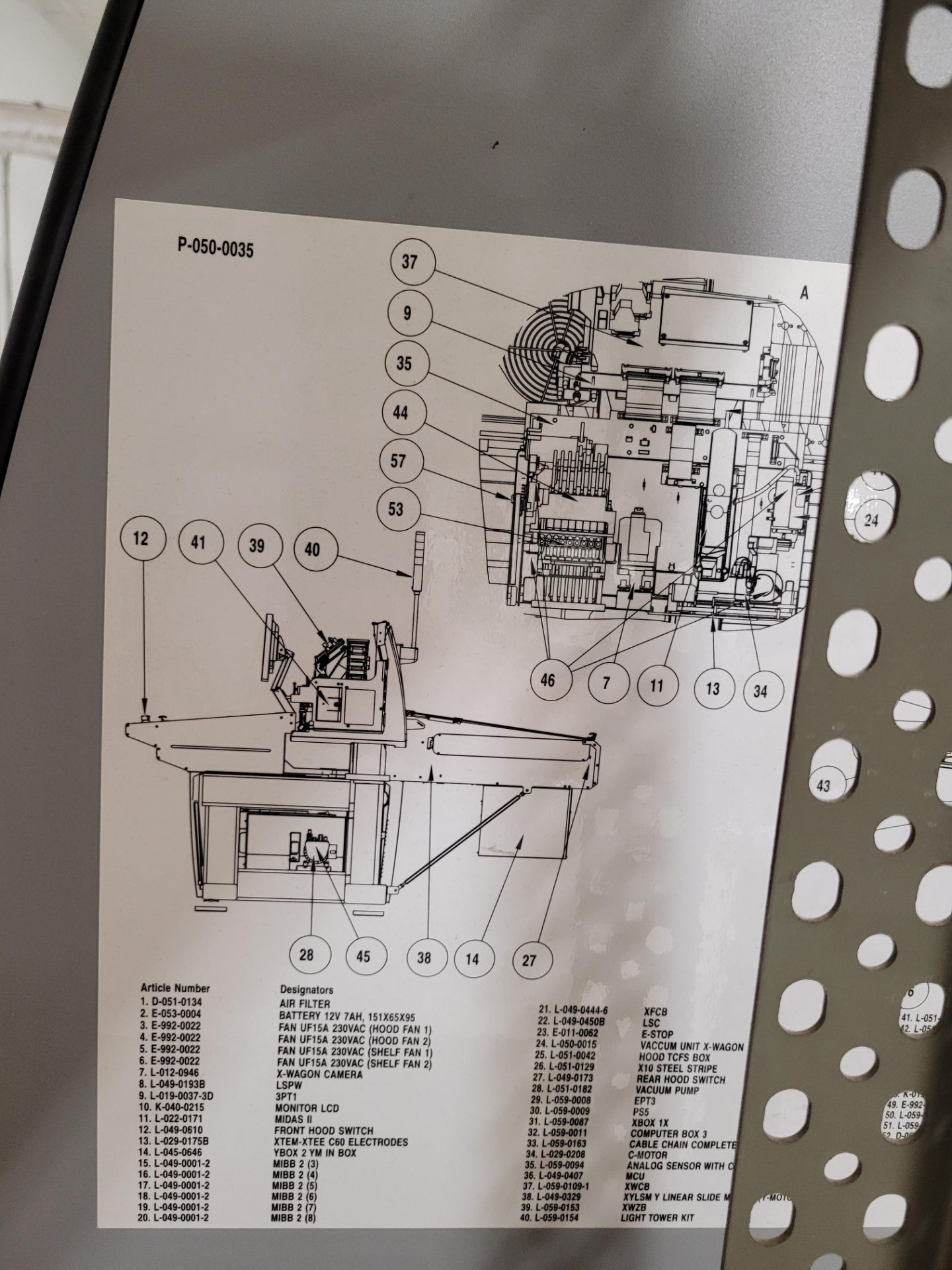 2012 MYDATA Pick & Place component positioner mod. MY100-LXE-10 - Lot includes (4) Magazines: (1) M - Image 27 of 33