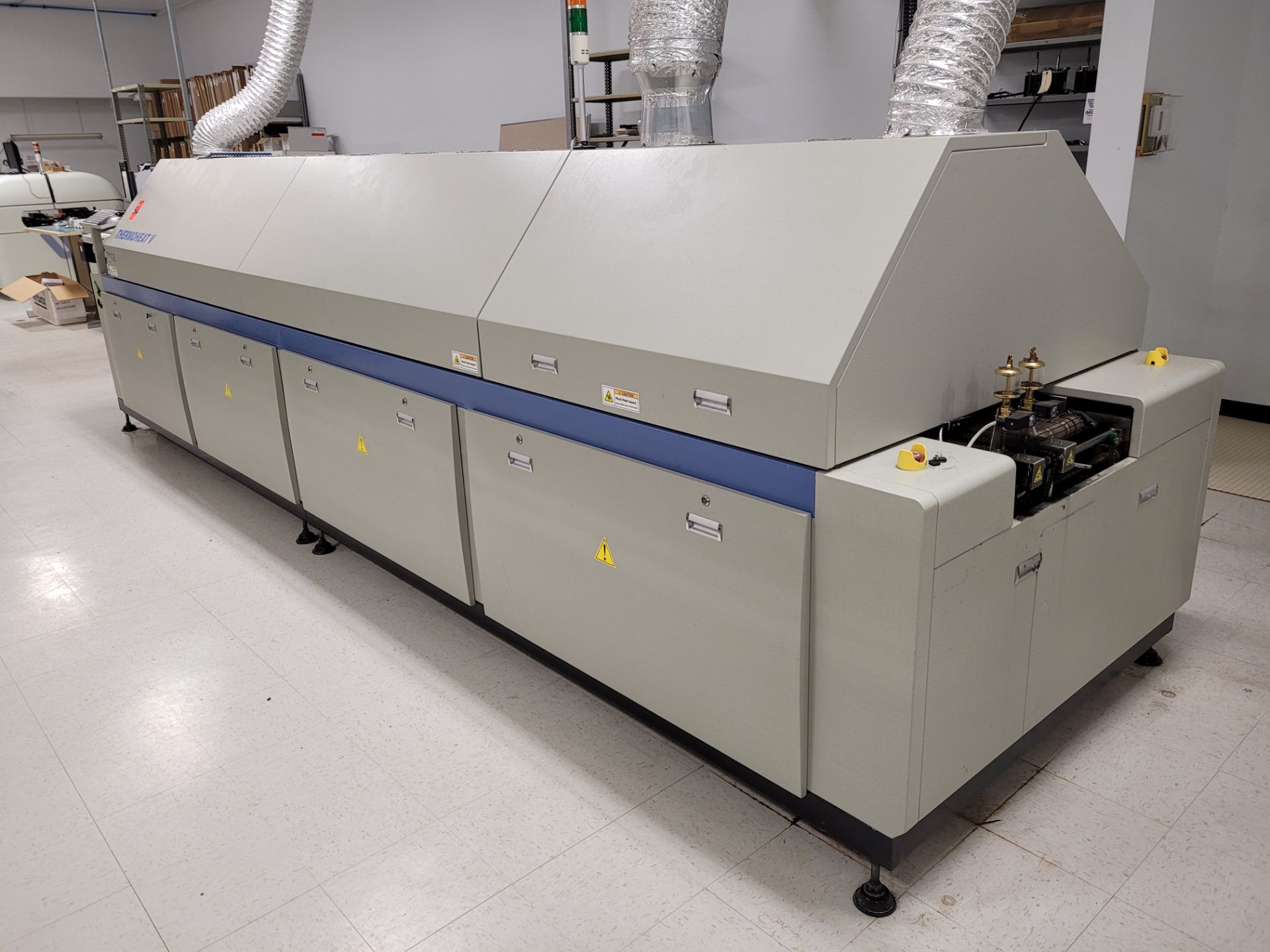 2015 MANNCORP mod. THERMOHEAT V CR1000 10-Zone SMT Reflow Oven and digital control panel ser. C20140 - Image 13 of 17