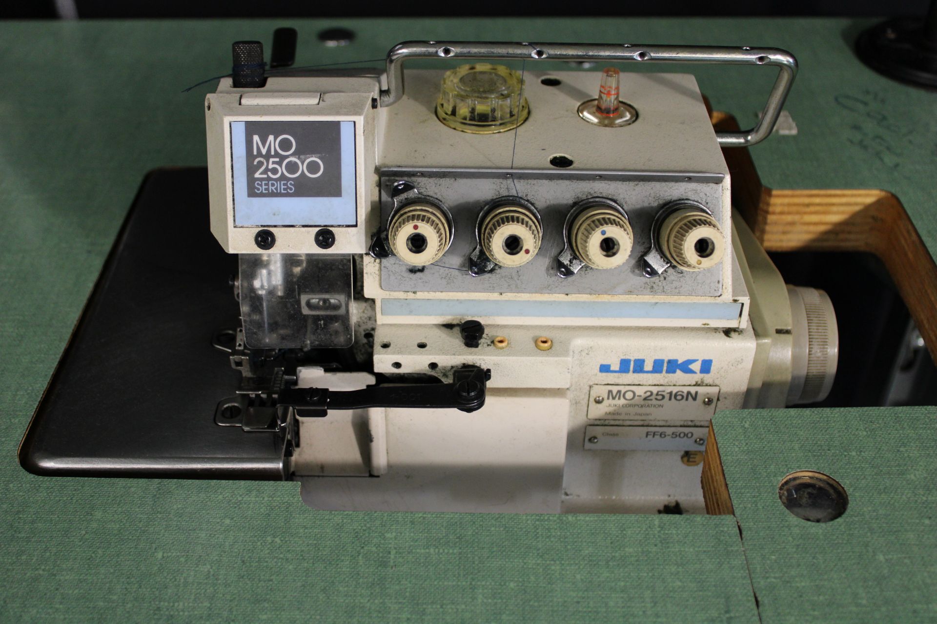 JUKI mod. MO-2516-N FF6-500 industrial sewing machine, 110V, complete, - Image 3 of 5