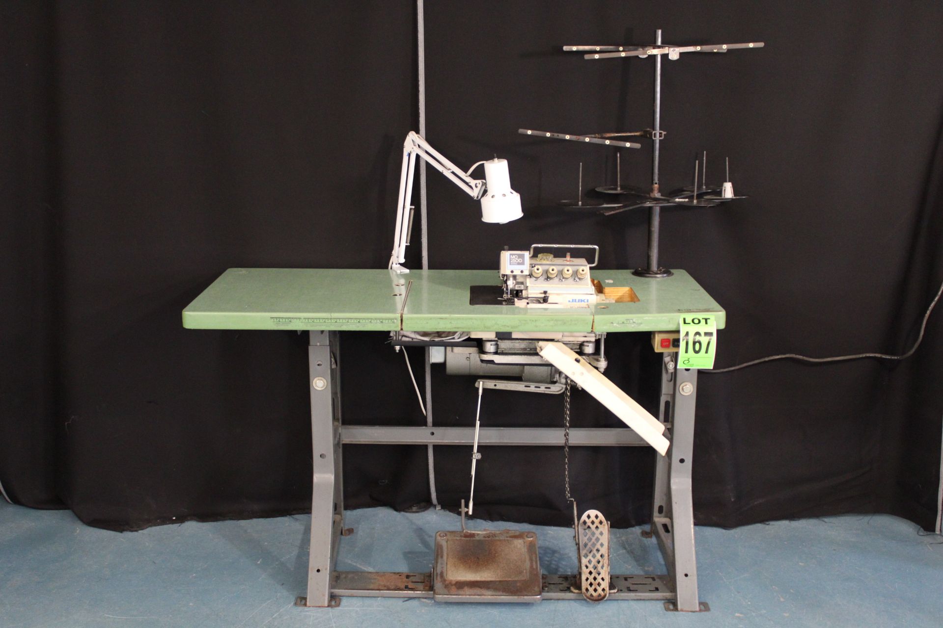 JUKI mod. MO-2516-N FF6-500 industrial sewing machine, 110V, complete,
