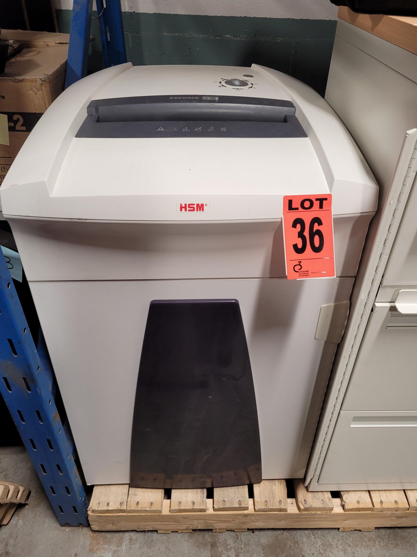 HSM CrossCut Micro Shredder mod. Securio P36