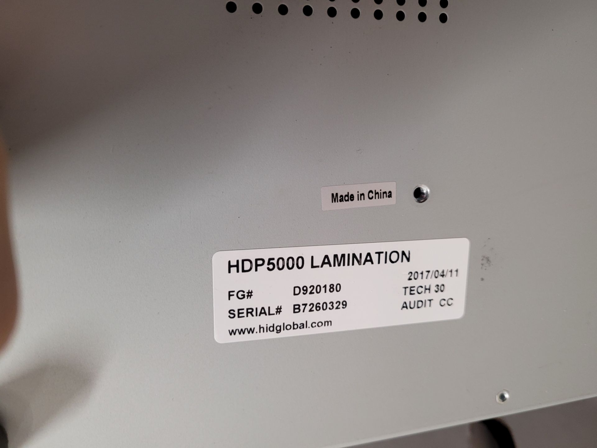 HID Fargo HDP5000 ID Card Printer & Encoder with HDP5000 Lamination module - Image 13 of 13