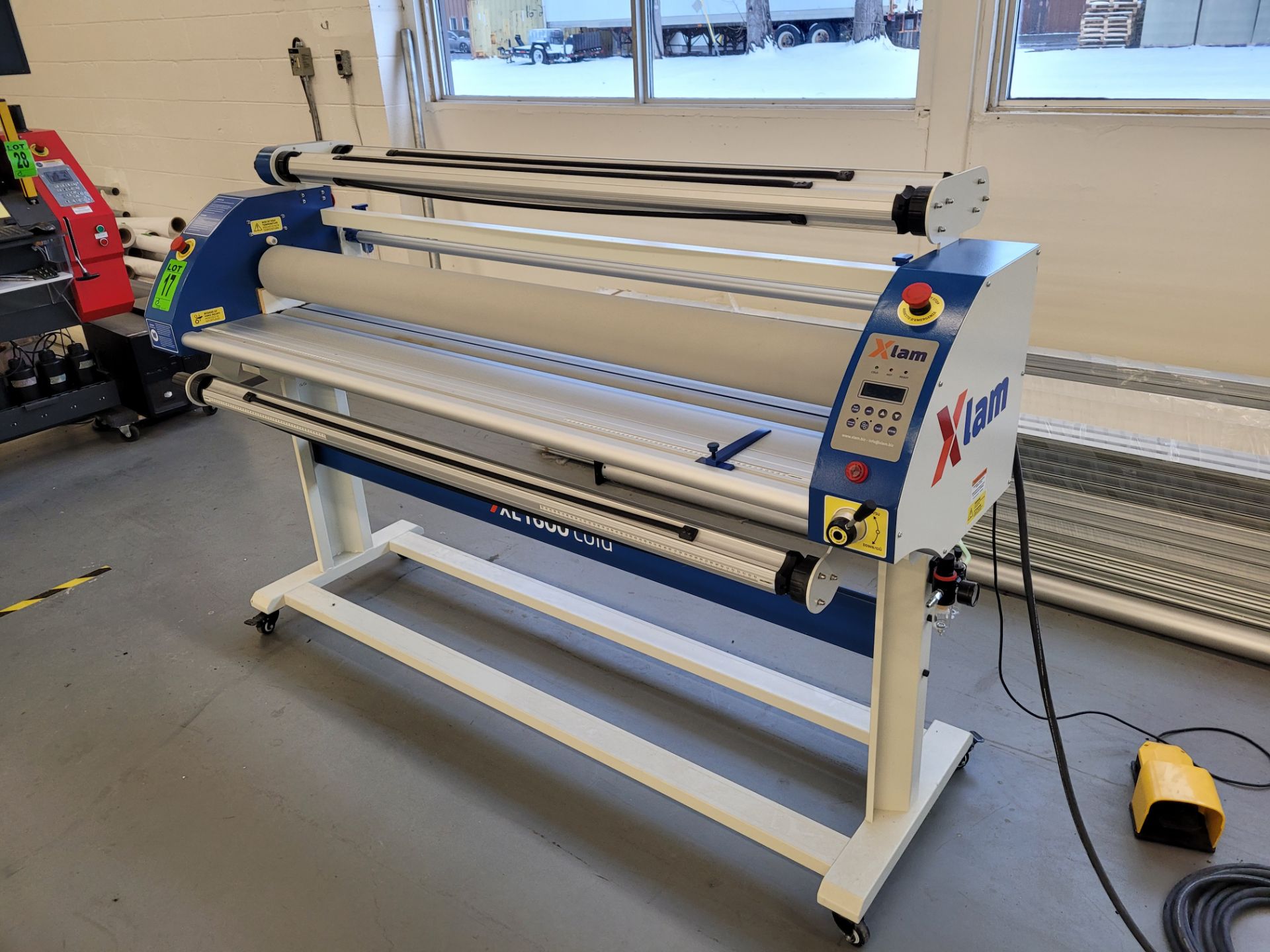 2018 XLAM Laminator mod. XL 1600 Cold, ser. TR-1227-18, dim. 78" x 28" x 51" - Image 14 of 14