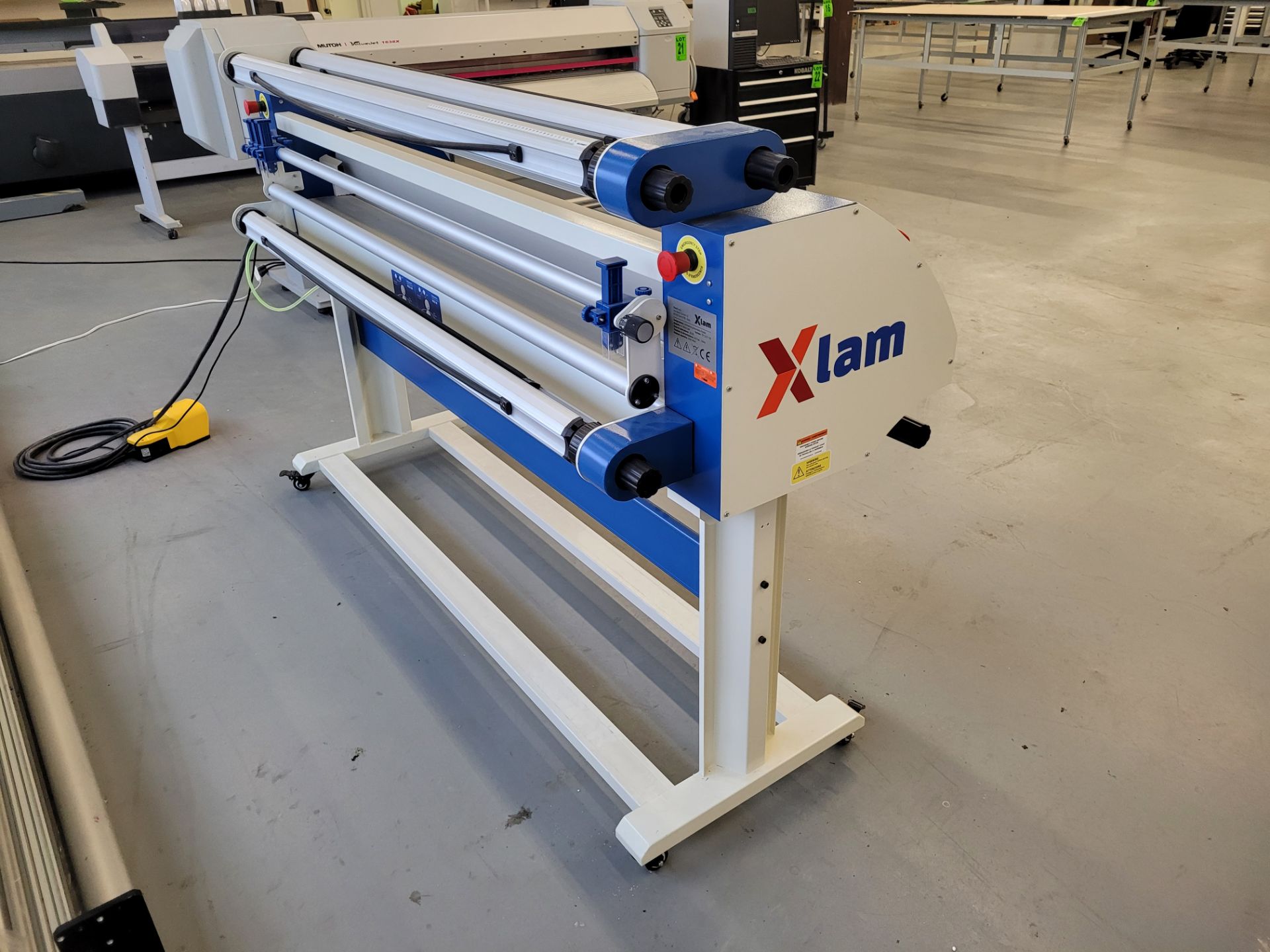 2018 XLAM Laminator mod. XL 1600 Cold, ser. TR-1227-18, dim. 78" x 28" x 51" - Image 6 of 14