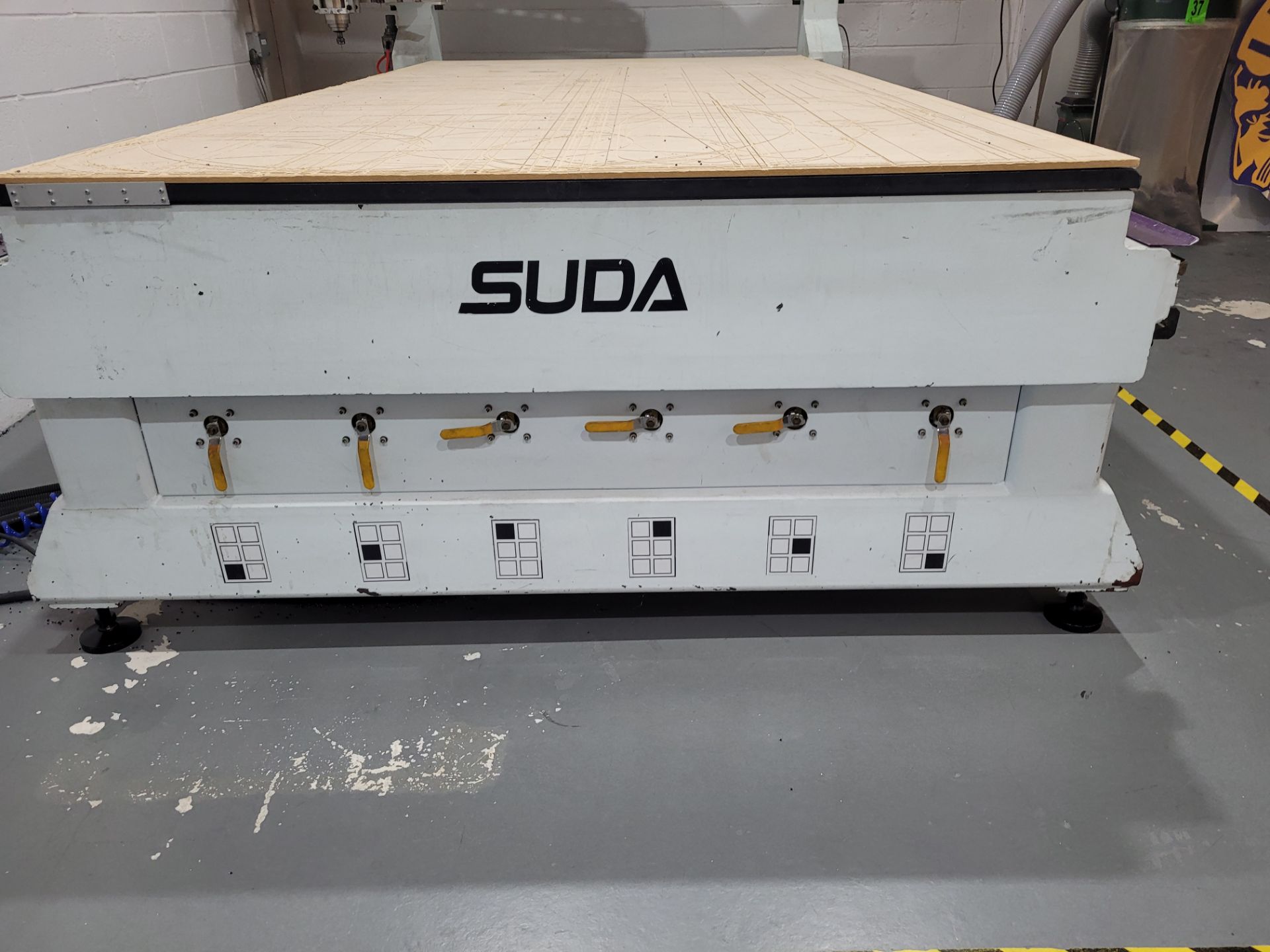 2015 SUDA ATC CNC Router mod. MG1630C, 3-Head System with Accessories and CRAFTEX mod. FM-300 Collec - Image 15 of 51