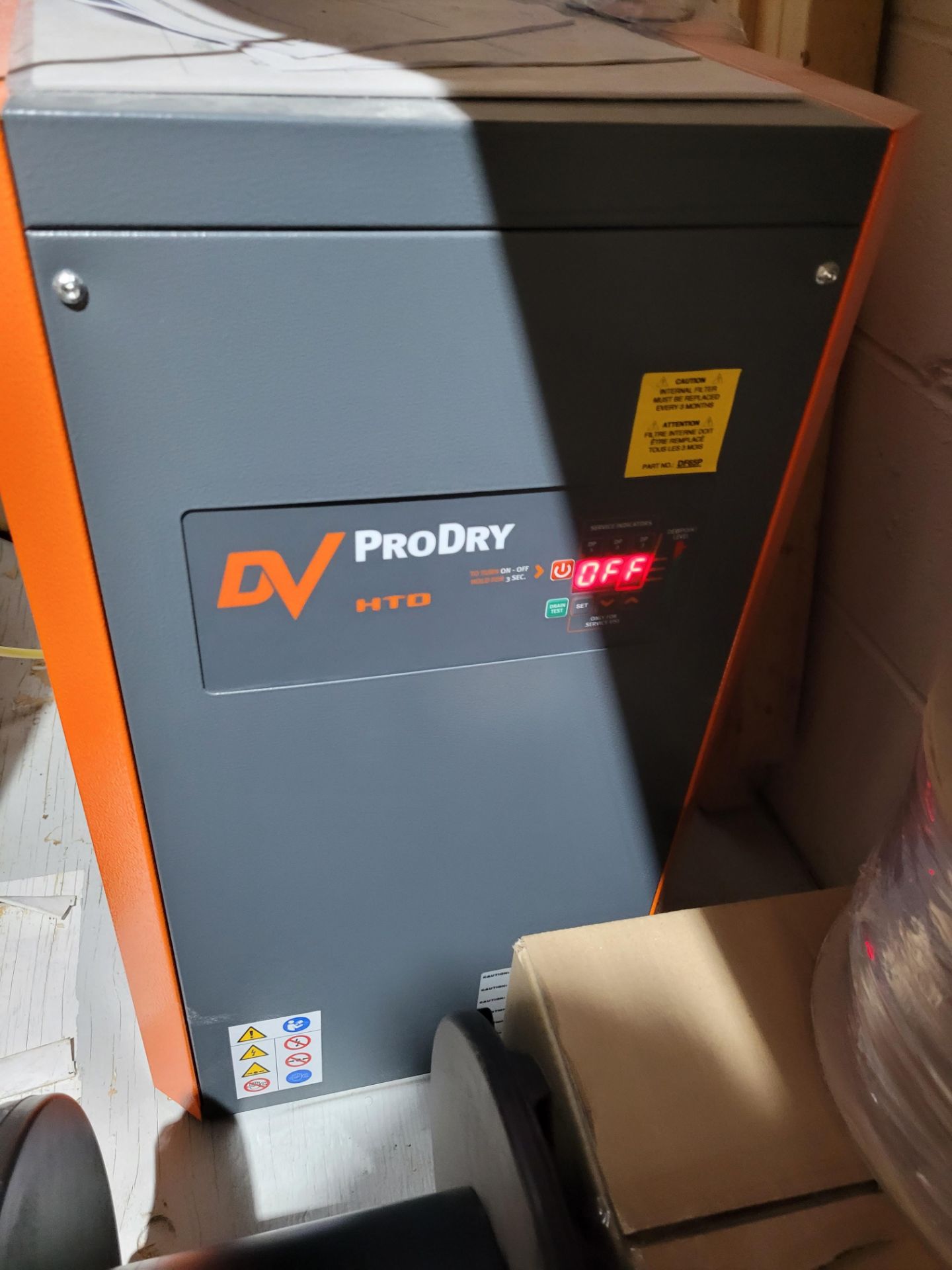 DV SYSTEMS ProDry air dryer mod. HTD37, 25 cfm, 7A, ser. 18M-001477 - Image 6 of 6