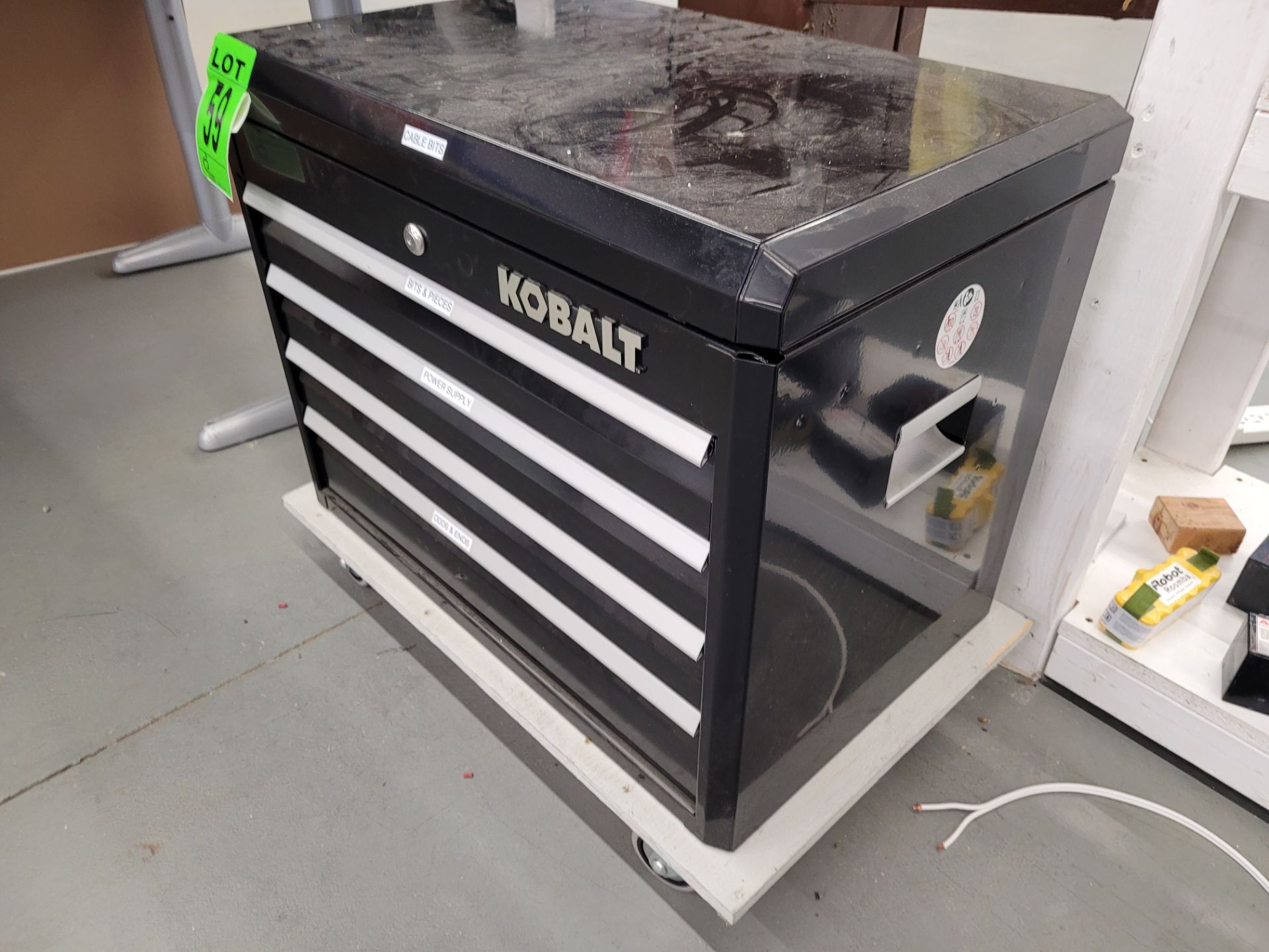 KOBALT 4-drawer toolchest and rolling platform