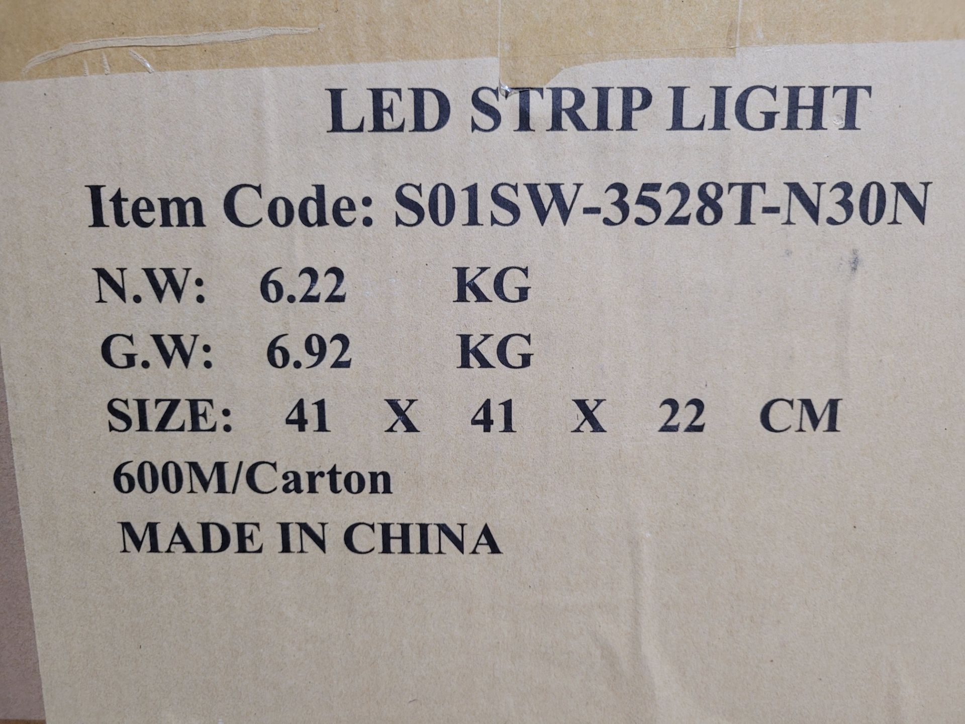 (2) Cases of LED Strip lights mod. S01SW-3528T-N30N, 600m/carton - Image 3 of 3