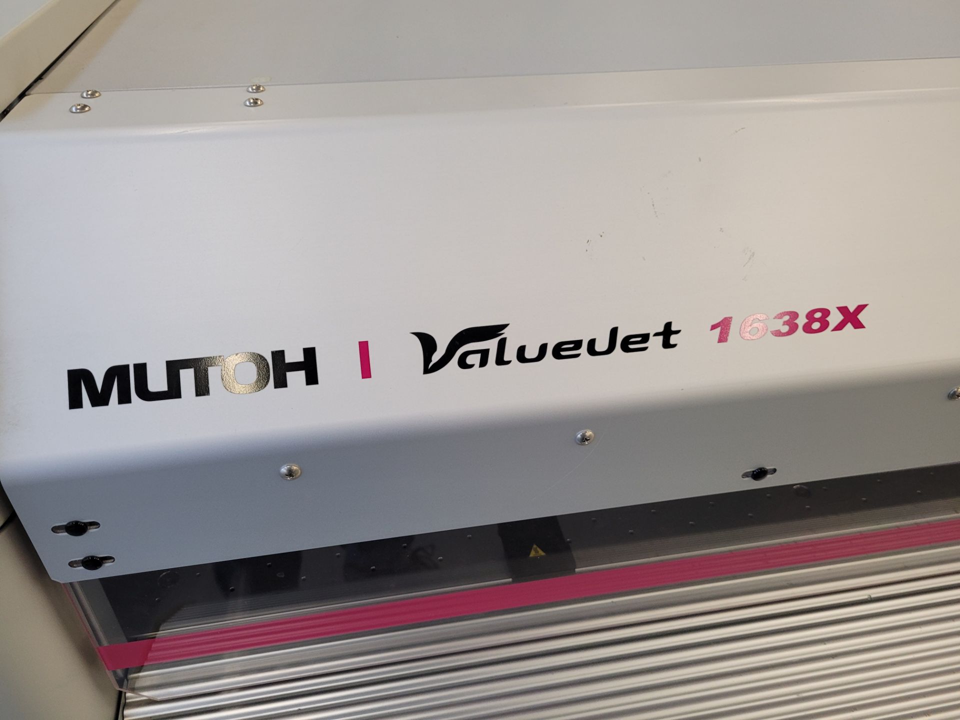 MUTOH 7-Color Printer mod. VS-16TUP30U, 107" x 52" x 42" with toolchest and controller with software - Image 13 of 26