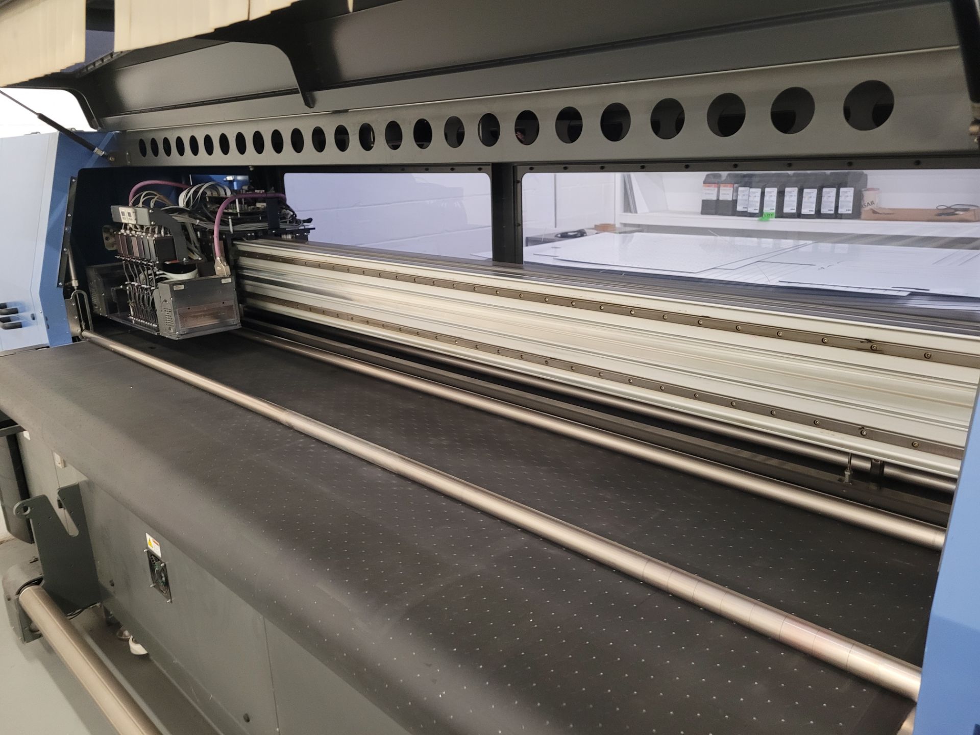 DYSS UV Printing Machine mod. Lasco & Apollo, ser. 221674RR000100264, 220V, includes conveyors and - Image 8 of 37