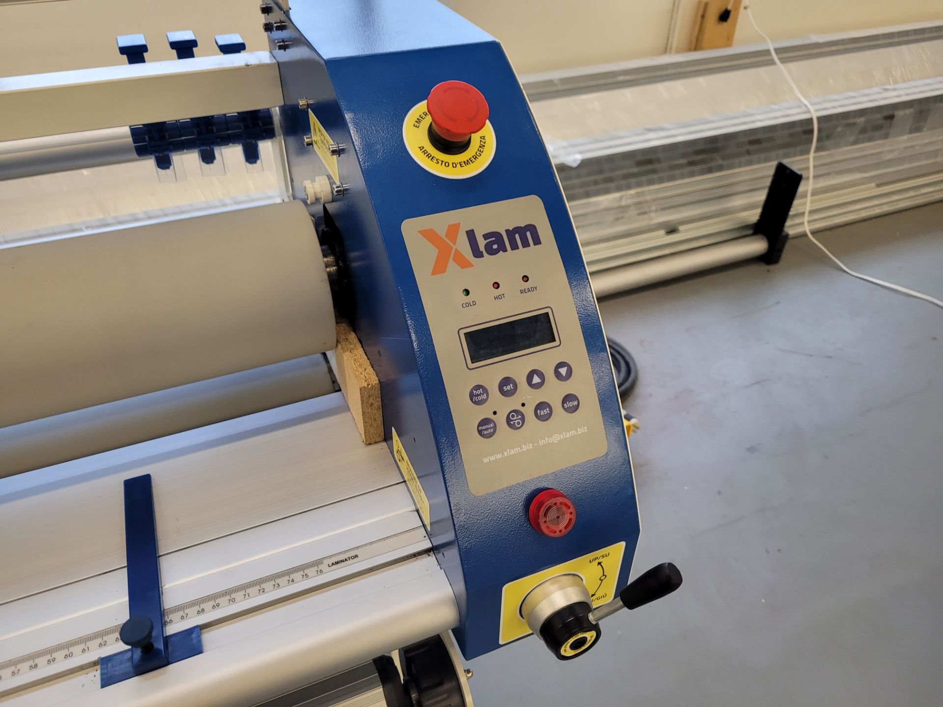 2018 XLAM Laminator mod. XL 1600 Cold, ser. TR-1227-18, dim. 78" x 28" x 51" - Image 2 of 14