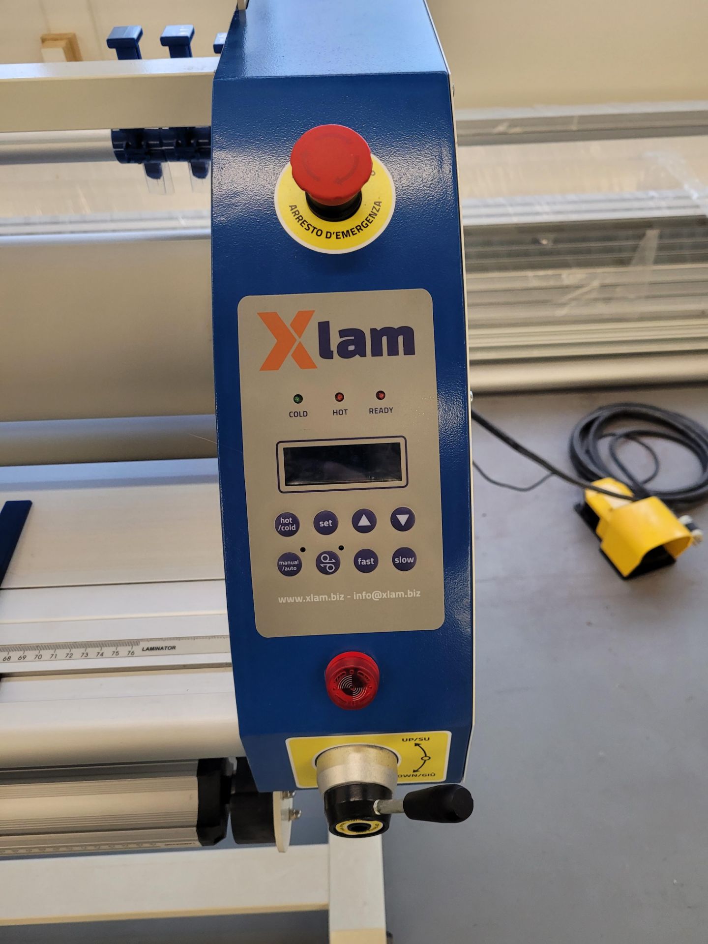 2018 XLAM Laminator mod. XL 1600 Cold, ser. TR-1227-18, dim. 78" x 28" x 51" - Image 3 of 14