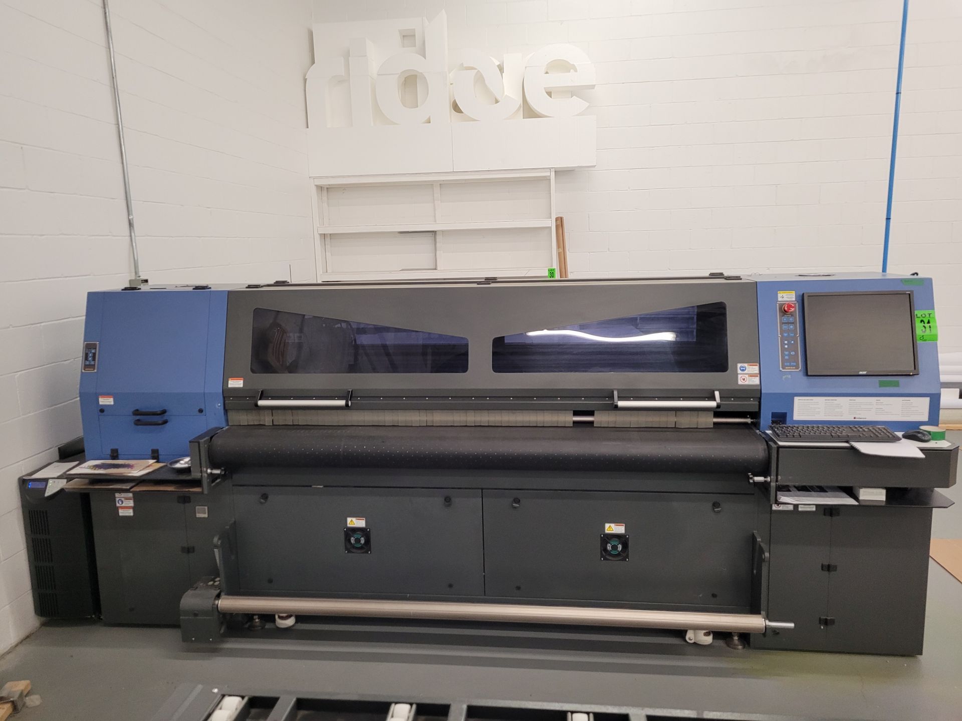 DYSS UV Printing Machine mod. Lasco & Apollo, ser. 221674RR000100264, 220V, includes conveyors and