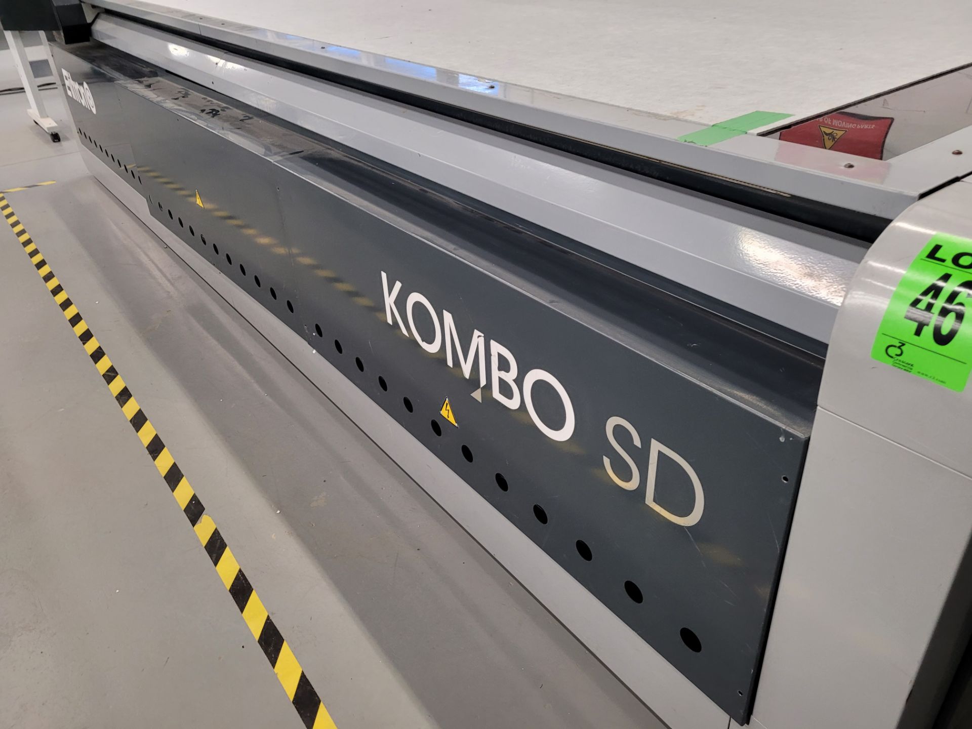 2014 ELITRON CAM mod. Kombo 3120 SD Automatic Cutting System, ser. 303141683G, 3PH, with air tank an - Image 23 of 46
