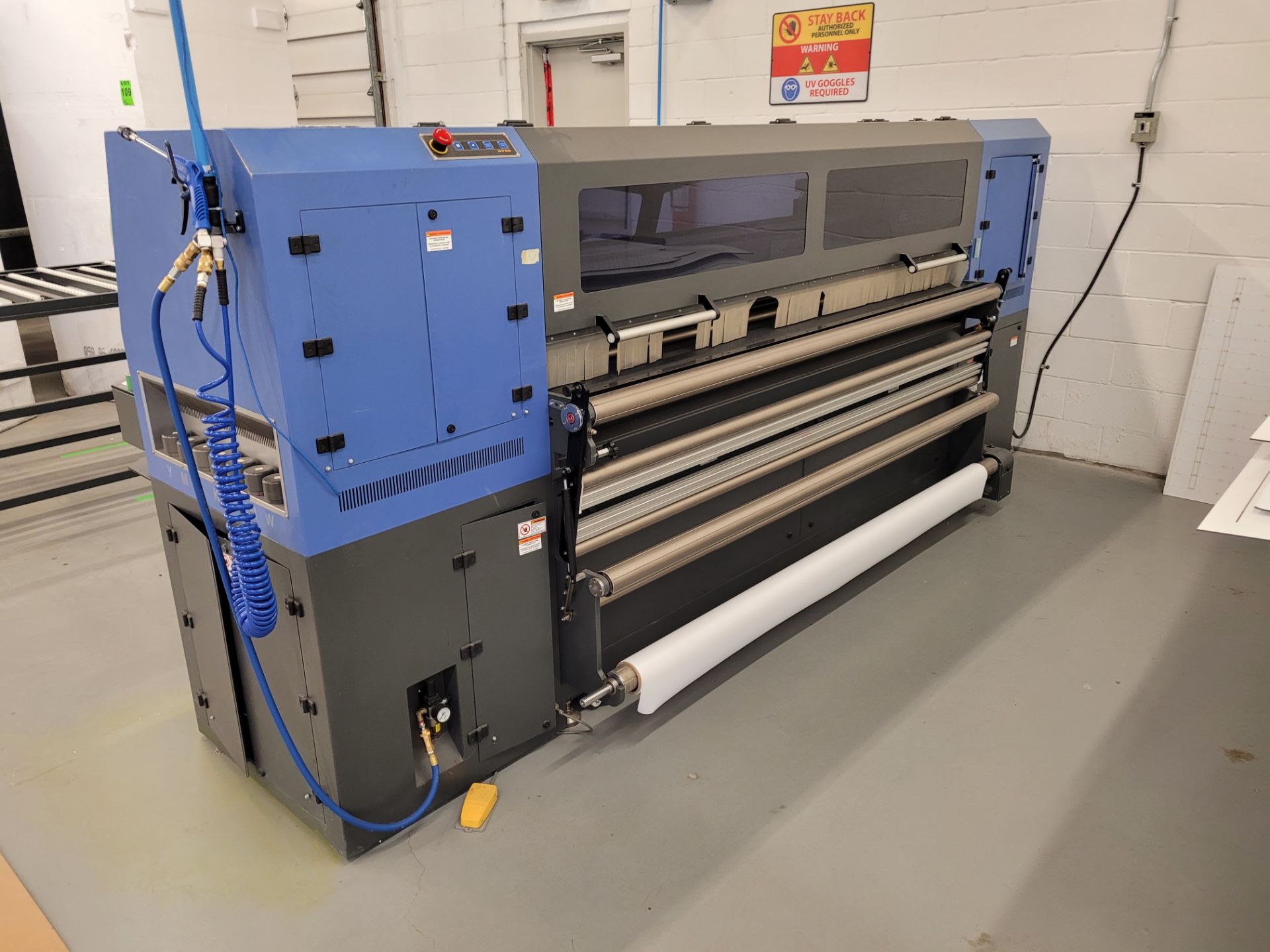 DYSS UV Printing Machine mod. Lasco & Apollo, ser. 221674RR000100264, 220V, includes conveyors and - Image 6 of 37