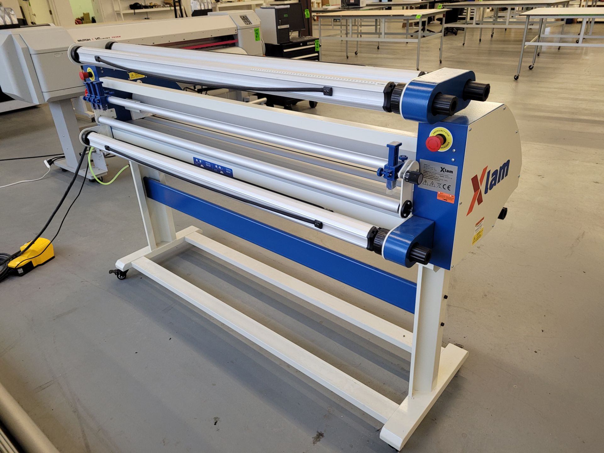 2018 XLAM Laminator mod. XL 1600 Cold, ser. TR-1227-18, dim. 78" x 28" x 51" - Image 7 of 14