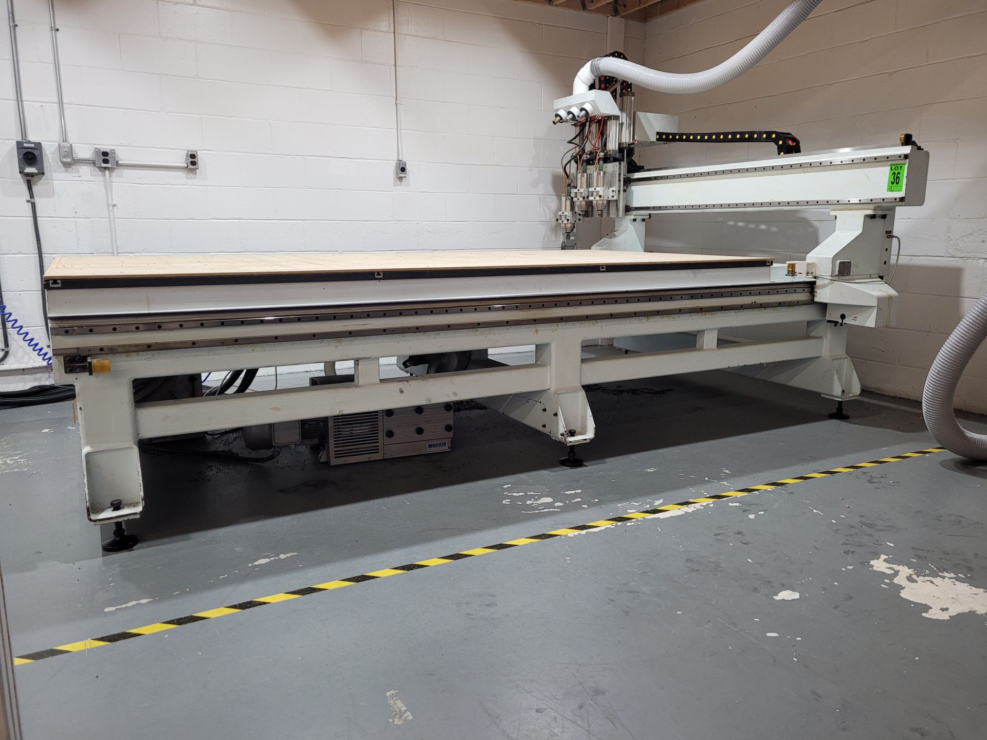 2015 SUDA ATC CNC Router mod. MG1630C, 3-Head System with Accessories and CRAFTEX mod. FM-300 Collec - Image 16 of 51