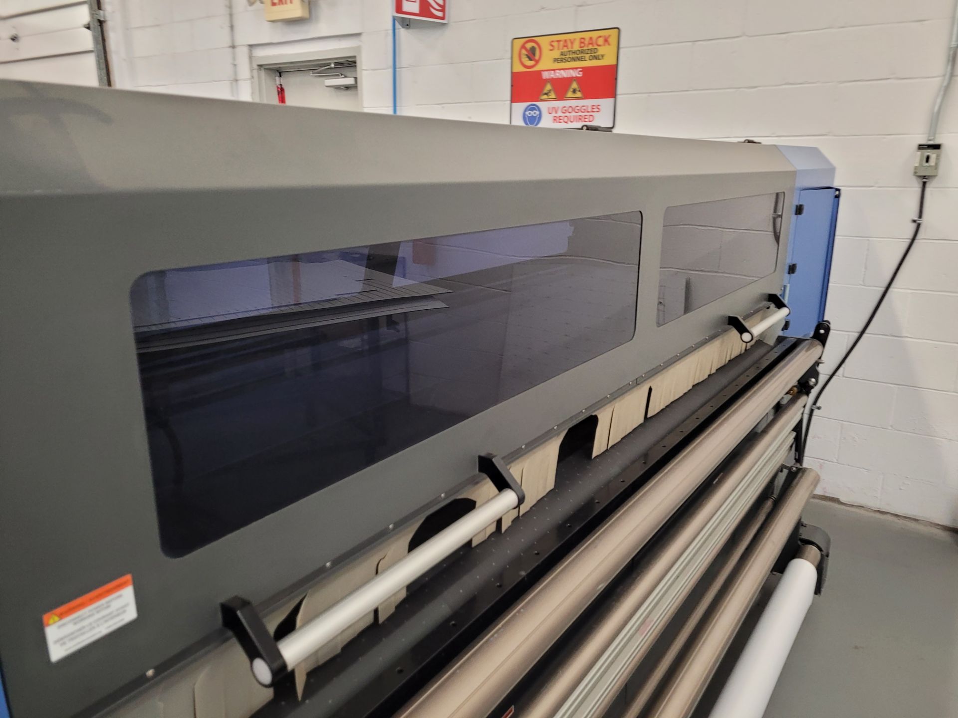 DYSS UV Printing Machine mod. Lasco & Apollo, ser. 221674RR000100264, 220V, includes conveyors and - Image 14 of 37