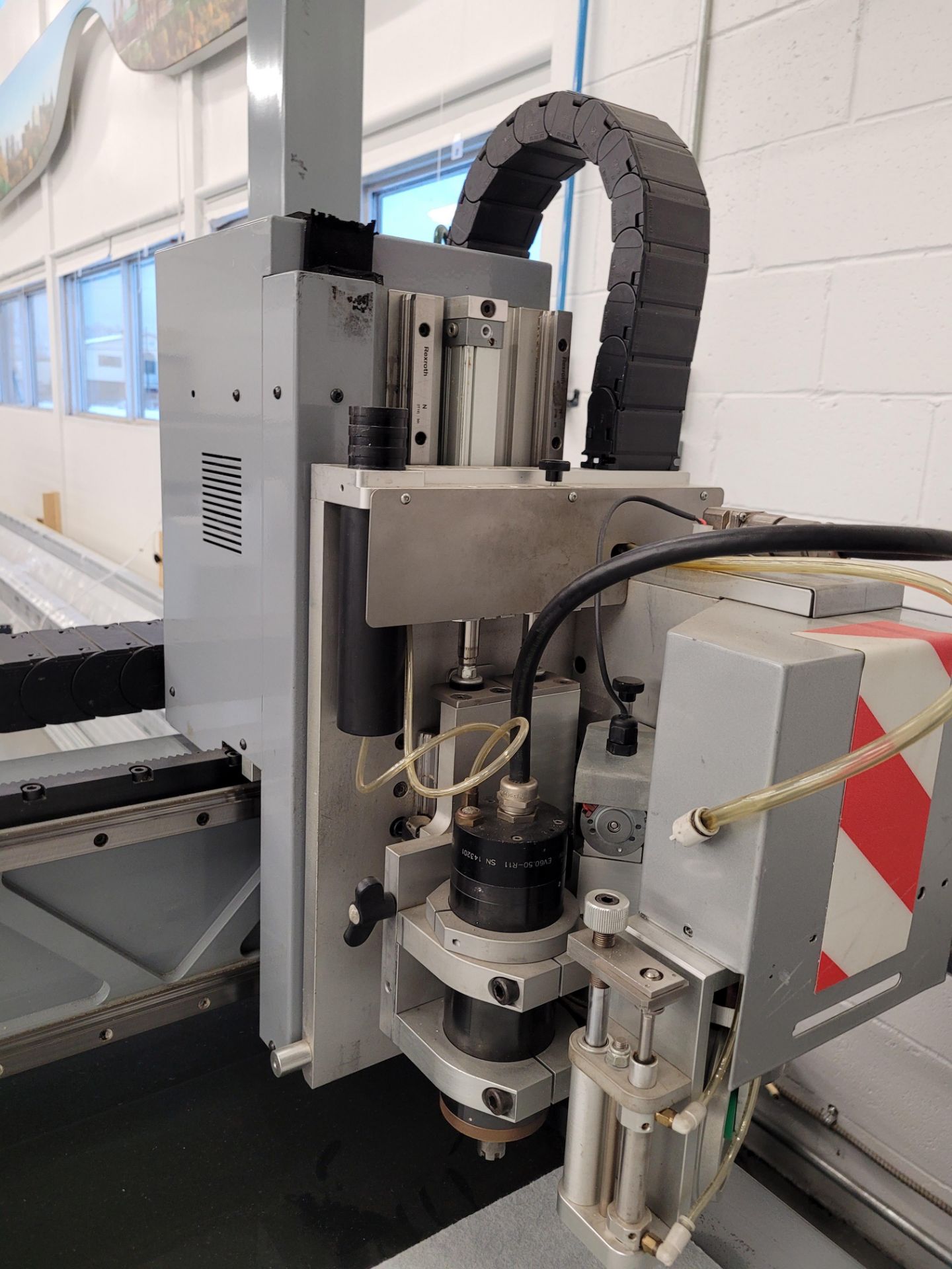 2014 ELITRON CAM mod. Kombo 3120 SD Automatic Cutting System, ser. 303141683G, 3PH, with air tank an - Image 10 of 46