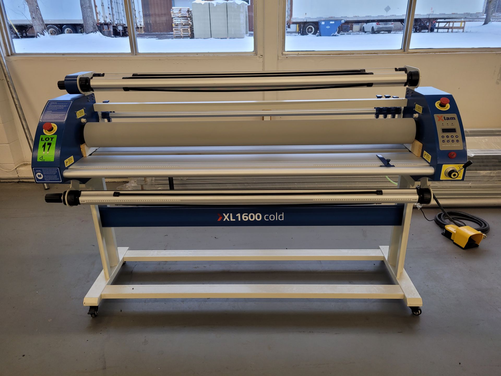 2018 XLAM Laminator mod. XL 1600 Cold, ser. TR-1227-18, dim. 78" x 28" x 51"