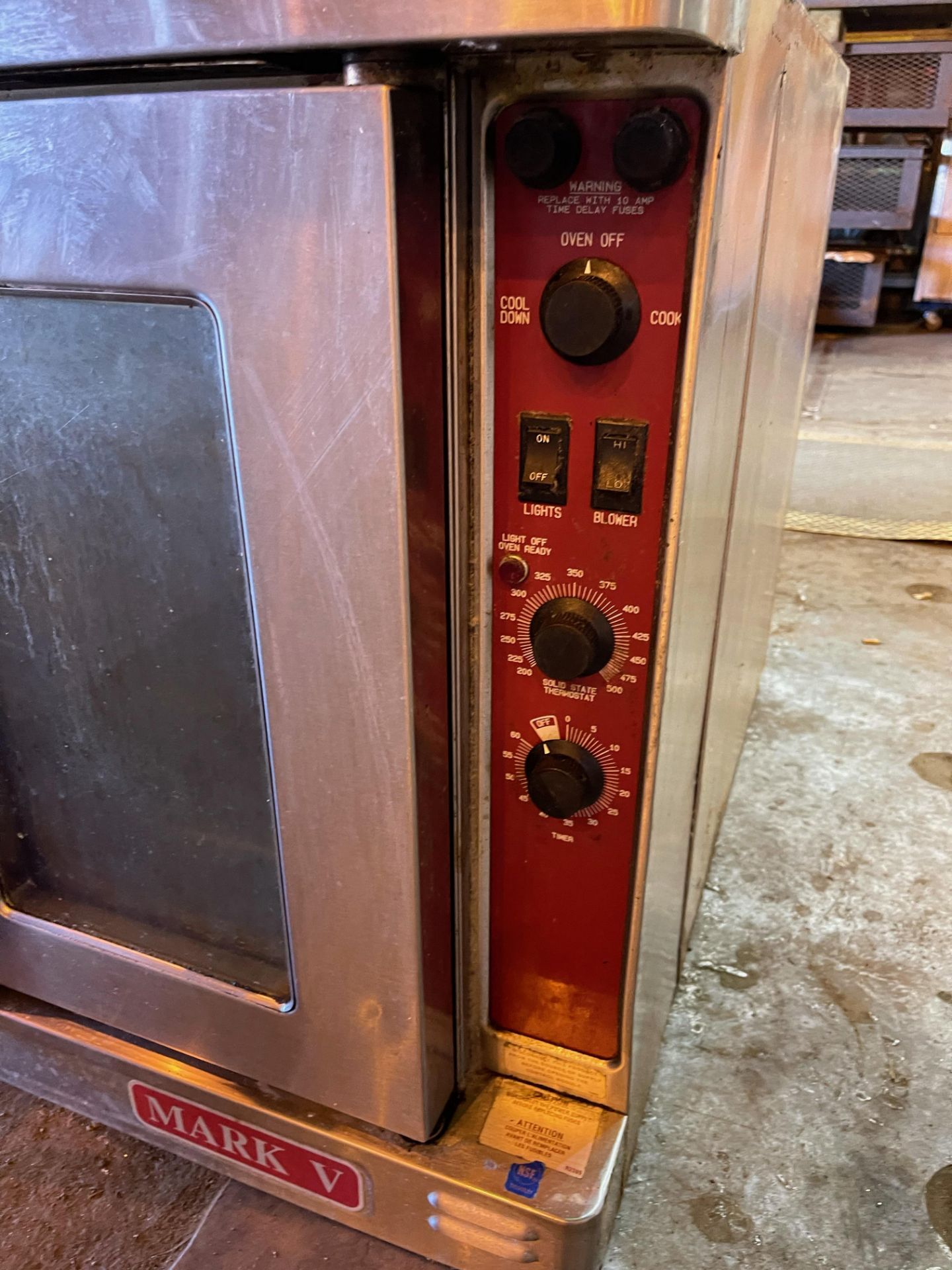 Lot of 2 Commercial Ovens (f19) - Image 7 of 10