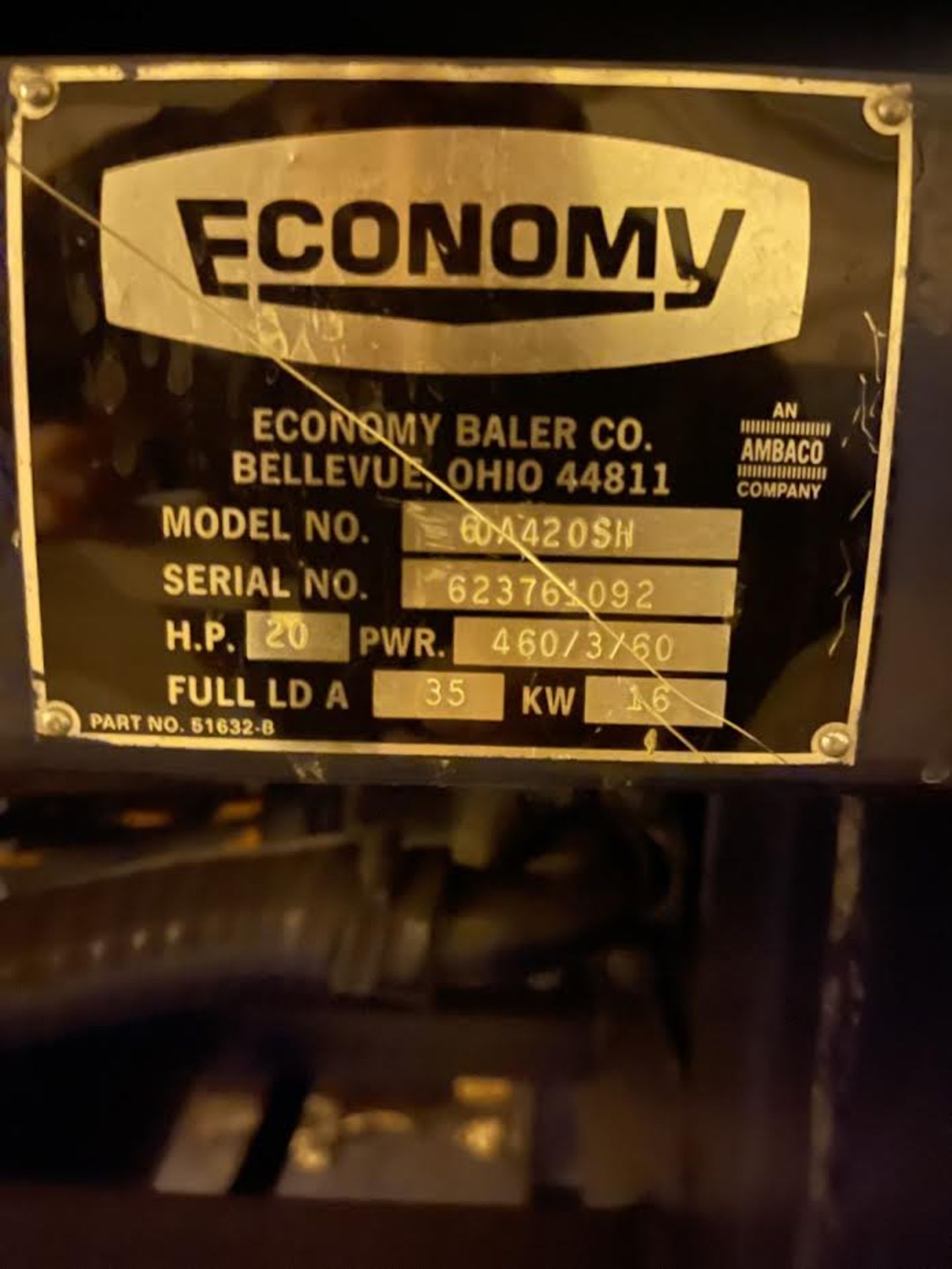 Economy Horizontal Baler - Image 2 of 2