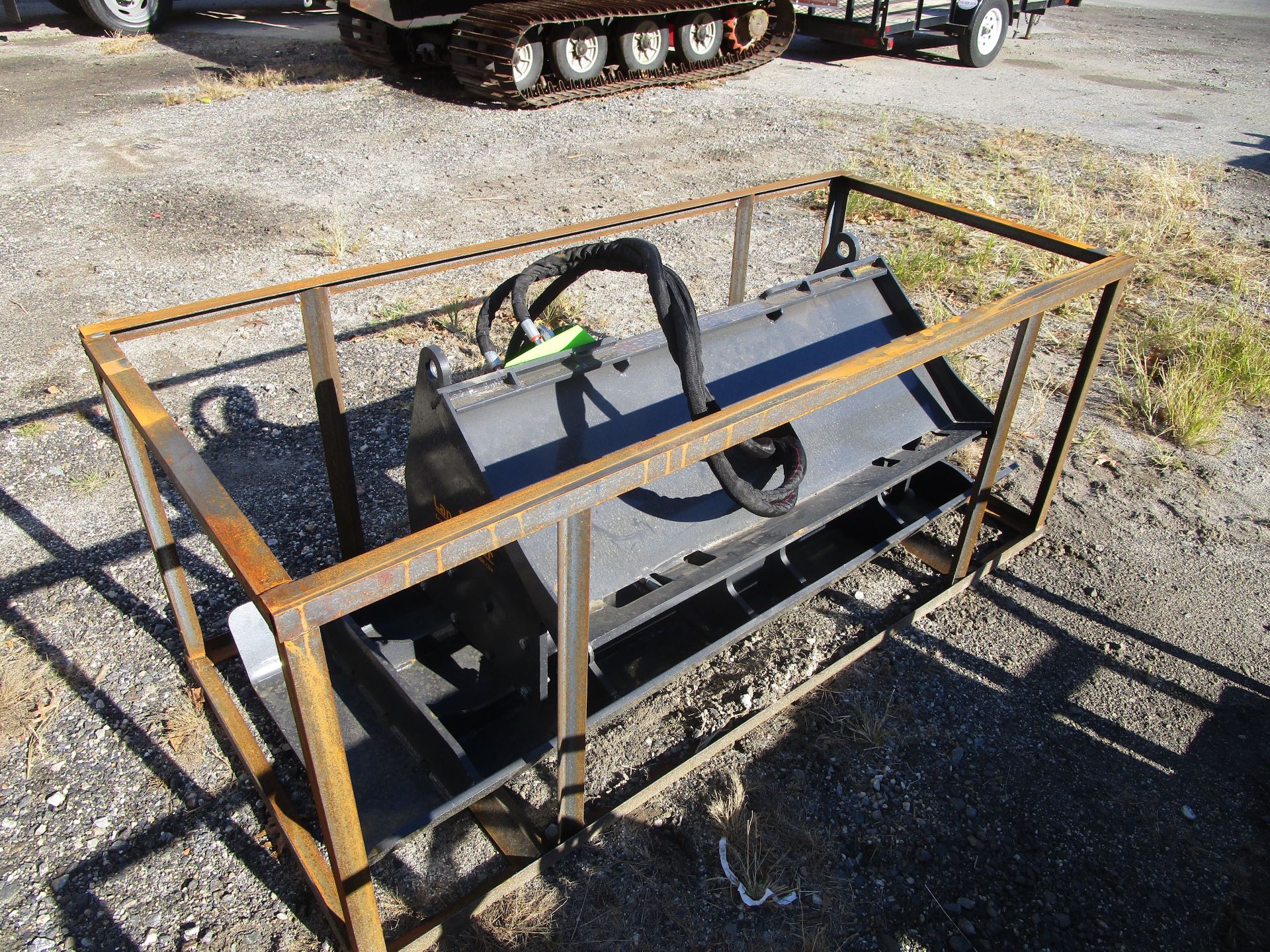 New Wolverine Skid Steer Soil Stone Compactor (C65E) - Image 4 of 5