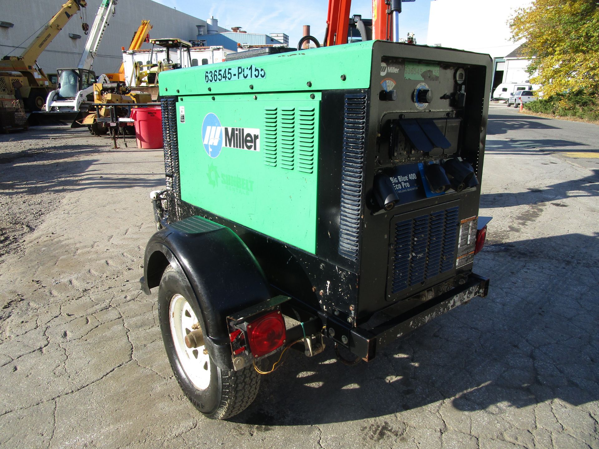 2014 Miller Big Blue 400 Eco Pro Engine Welder - Image 2 of 8