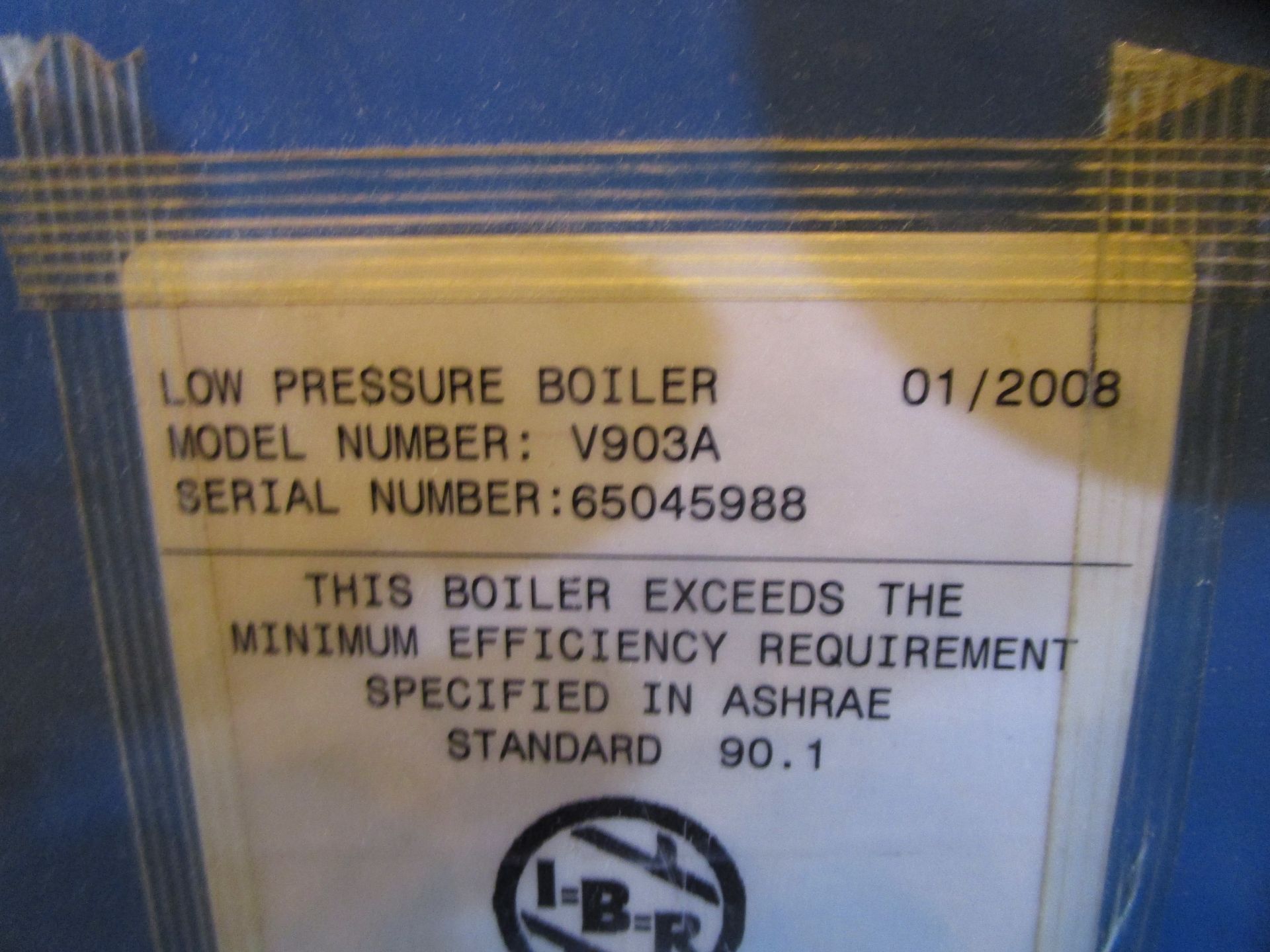 Burnham V903A Low Pressure Boiler - Image 9 of 11
