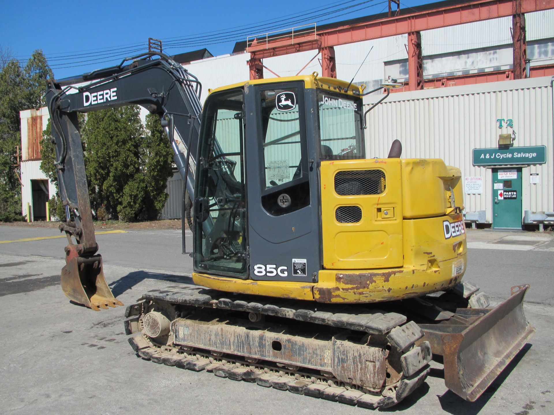 2014 John Deere 85G Excavator - Image 8 of 25