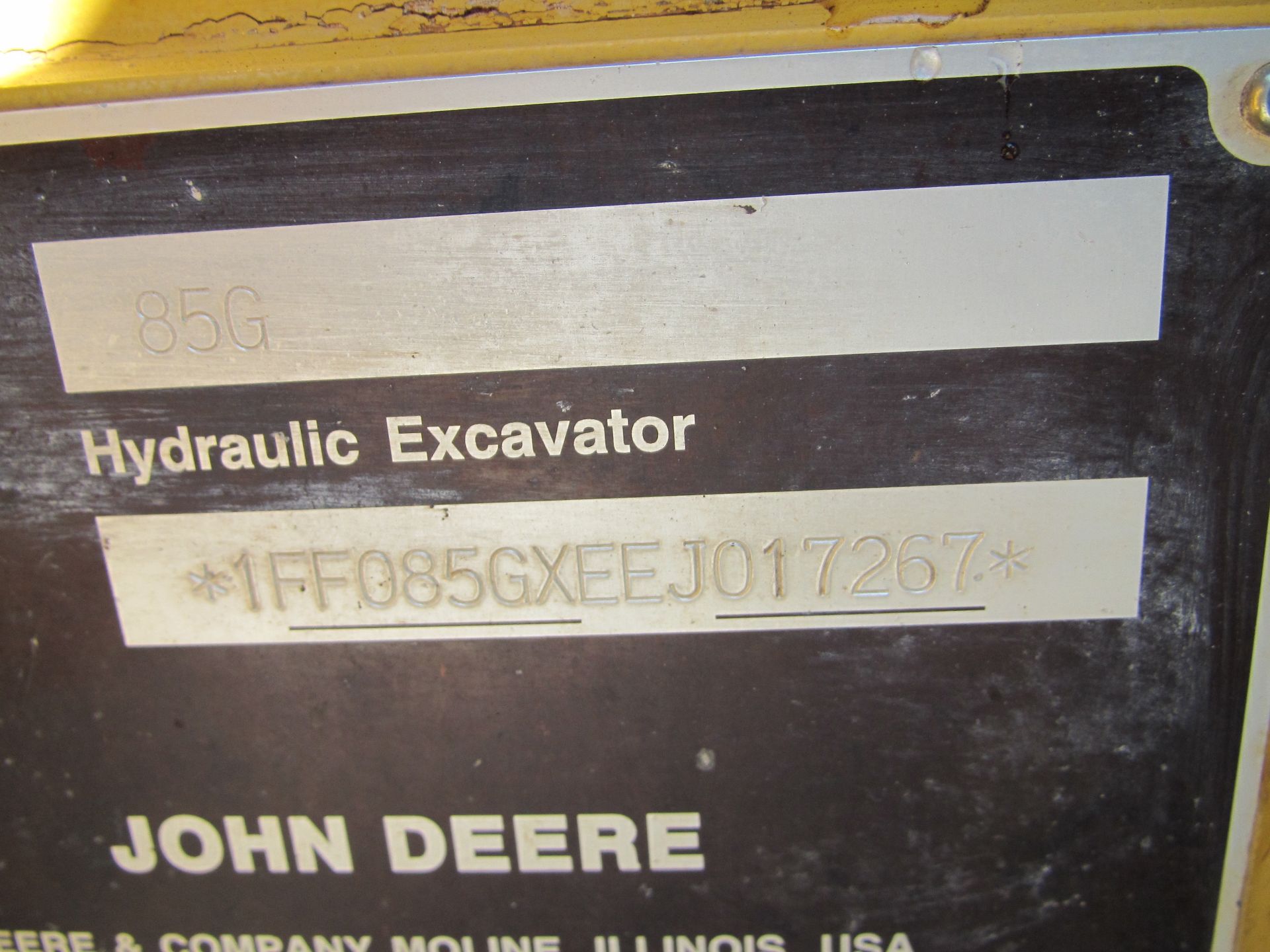 2014 John Deere 85G Excavator - Image 24 of 25