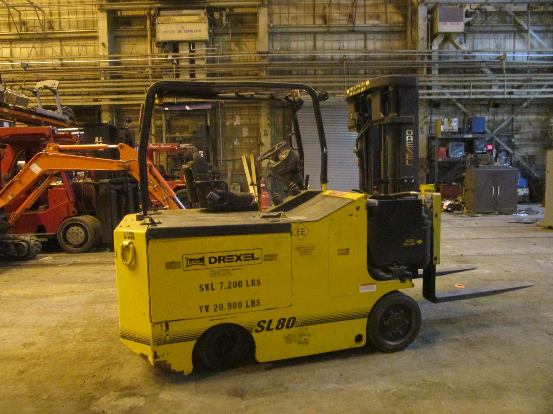 Drexel SL80SE 8,000 lb Forklift - Image 3 of 6