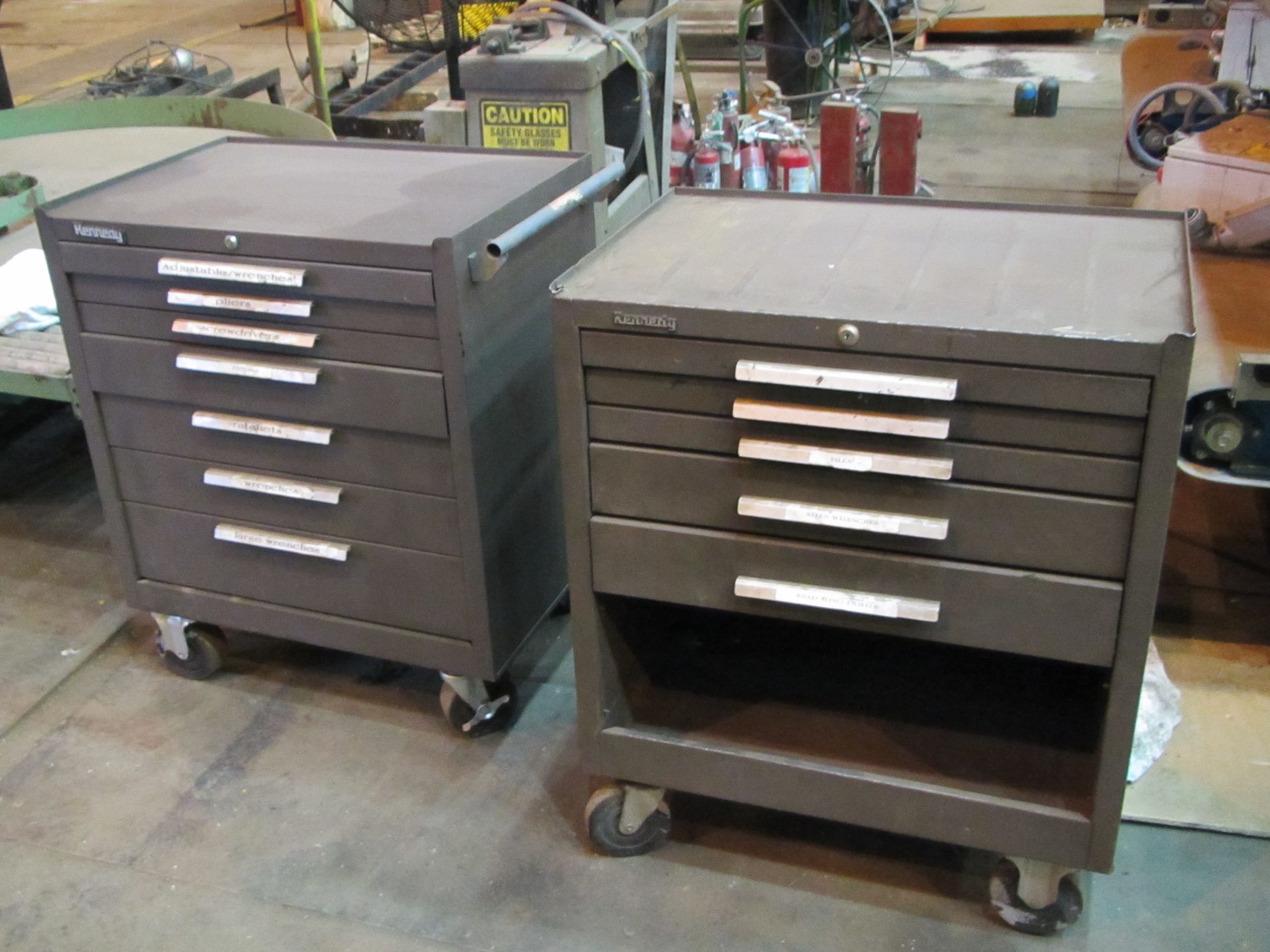 Lot of 2 Kennedy Toolboxes (IW7)