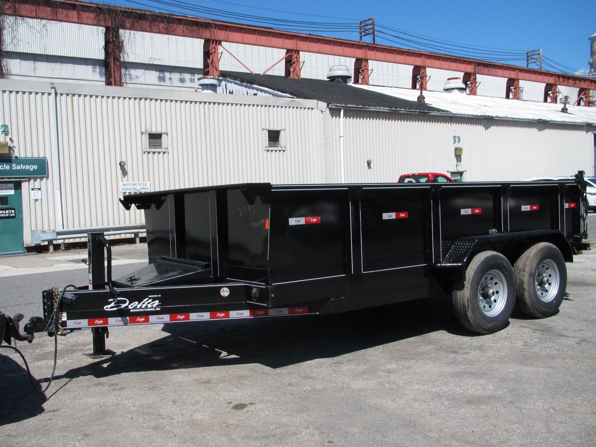 NEW 2021 Delta 14FT Dump Trailer 14,000 GVW - Image 4 of 13