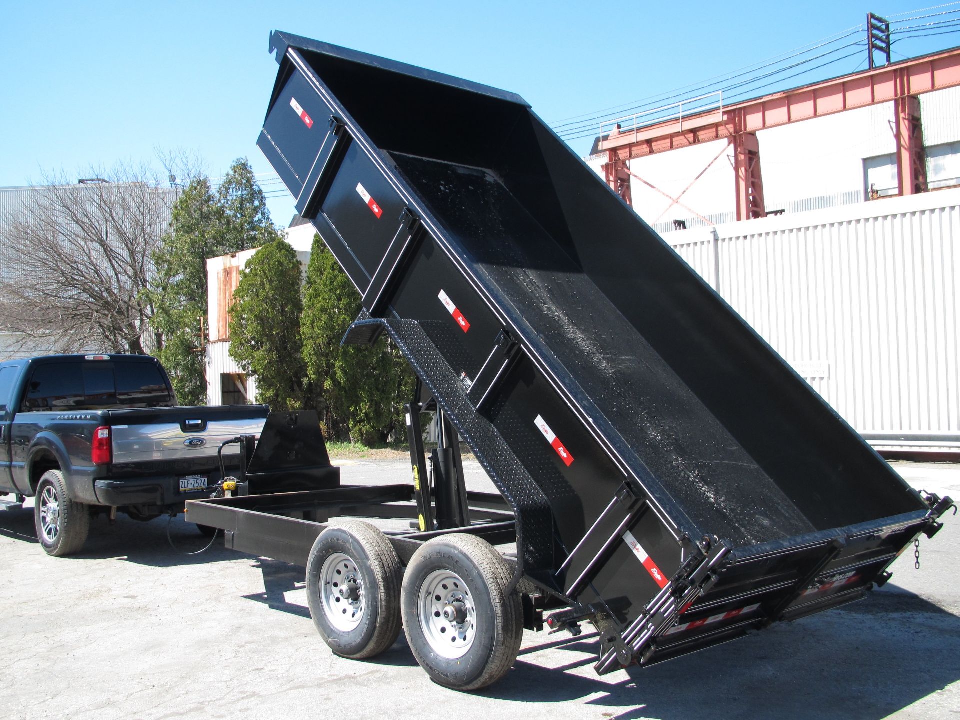 NEW 2021 Delta 14FT Dump Trailer 14,000 GVW - Image 10 of 13