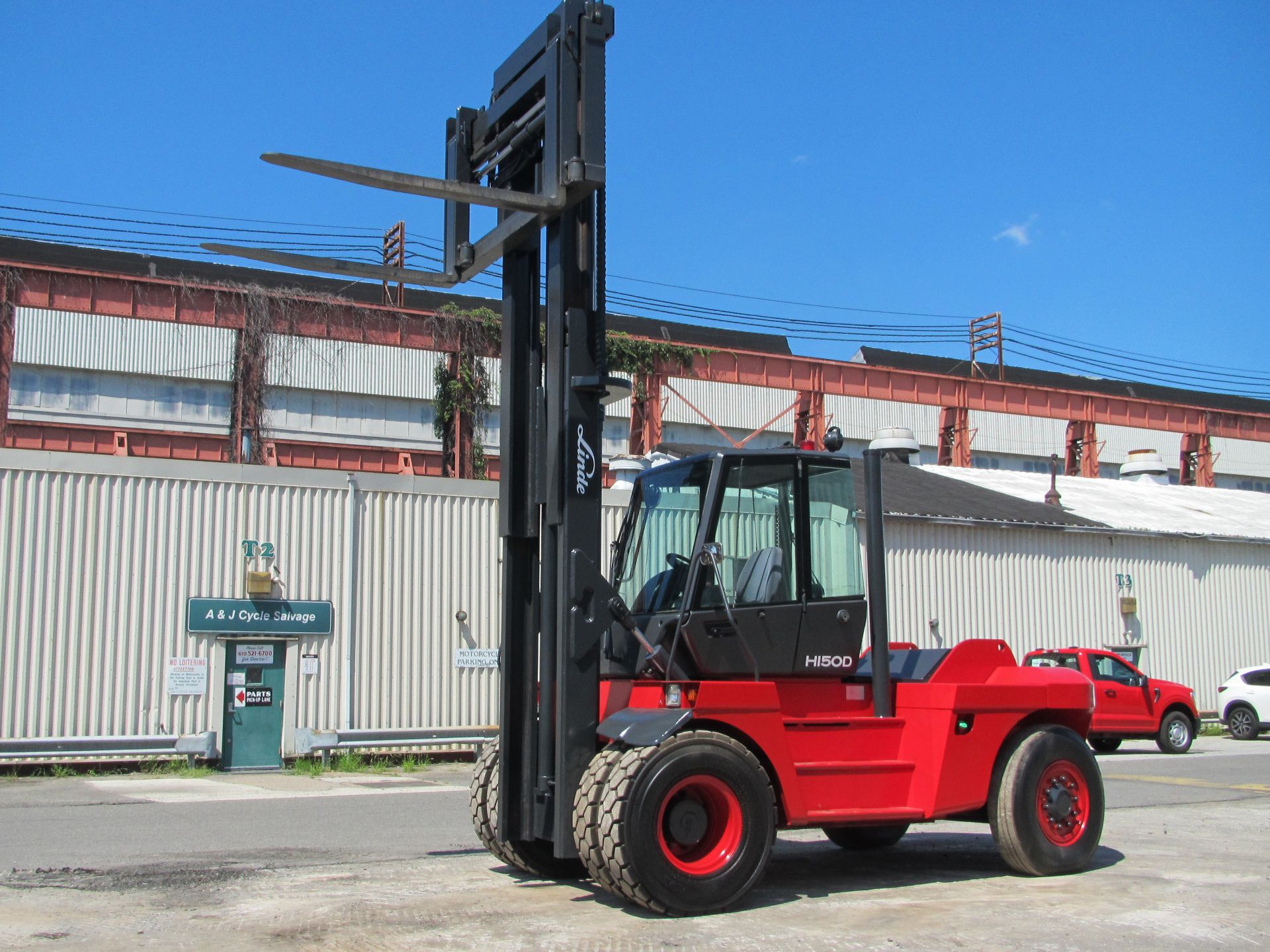 Linde H150D 30,000lb Forklift - Image 7 of 12
