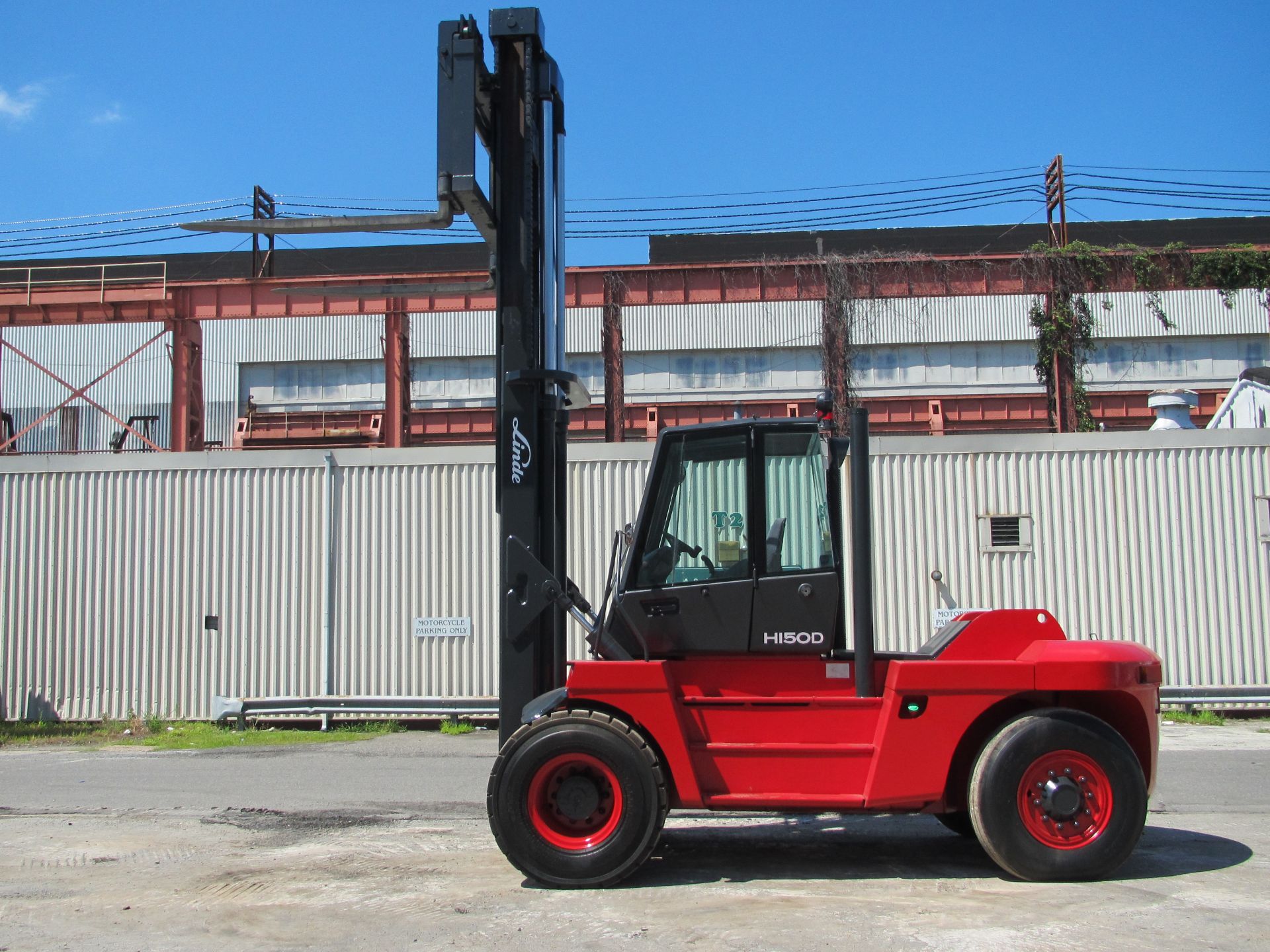 Linde H150D 30,000lb Forklift - Image 3 of 12