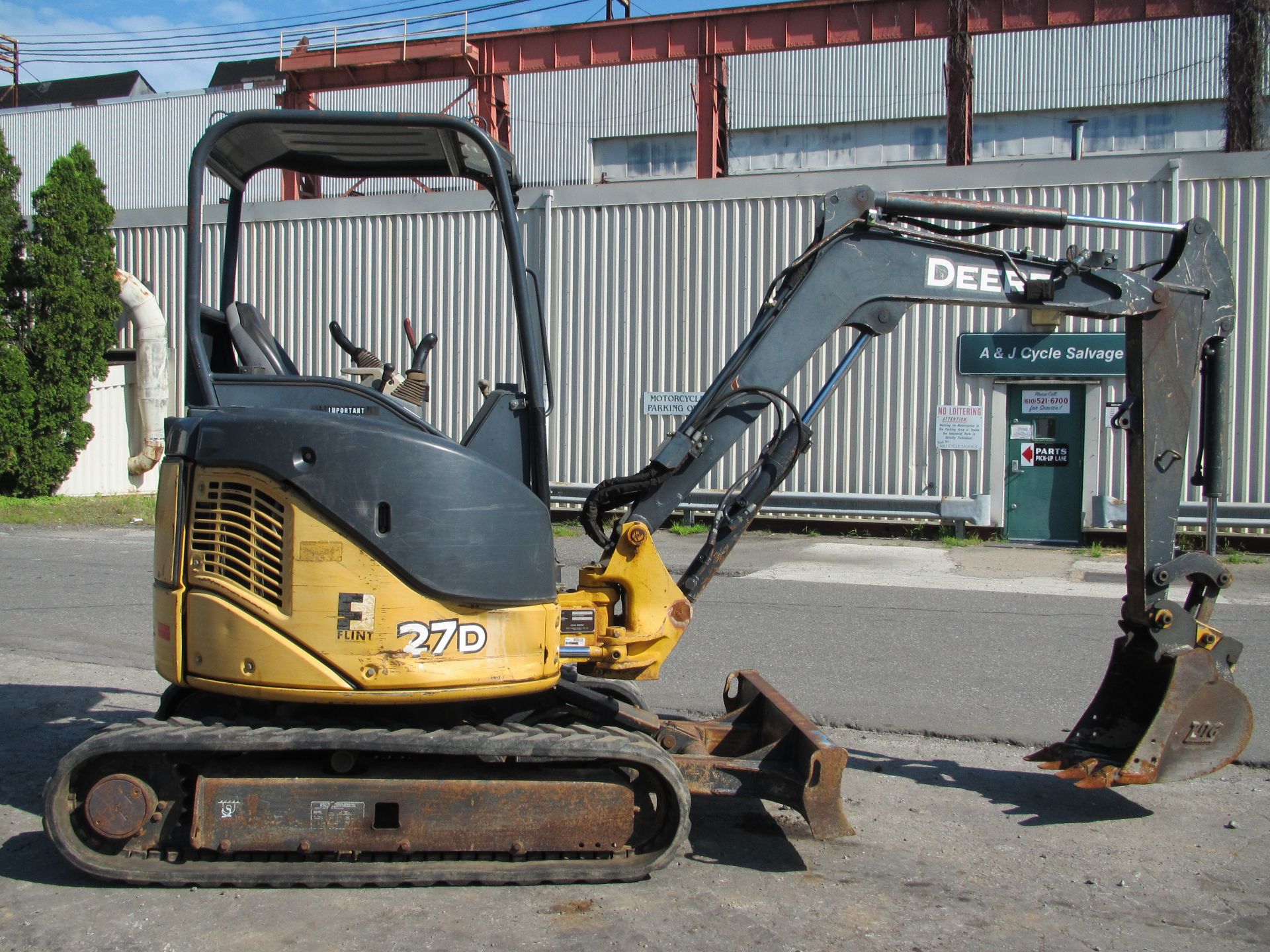 2014 John Deere 27D Mini Excavator - Image 3 of 8