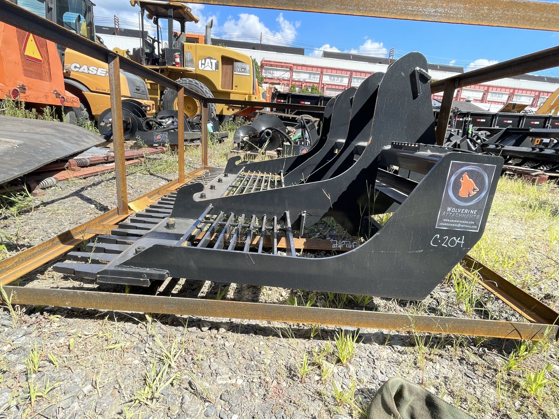 New Wolverine Skid Steer Power Rack Attachment (C204) - Image 2 of 6
