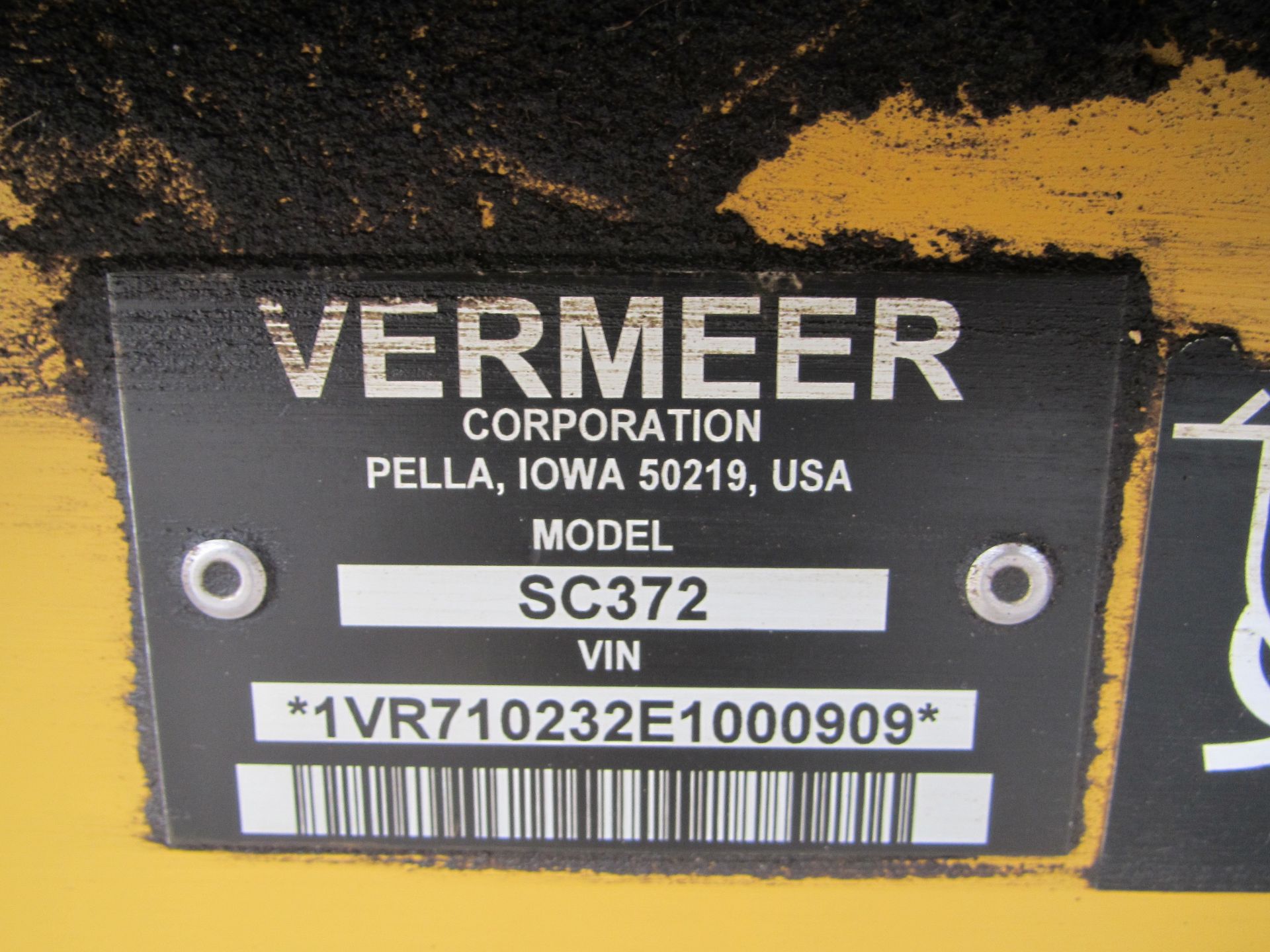 2014 Vermeer SC372 Stump Grinder - Image 12 of 12
