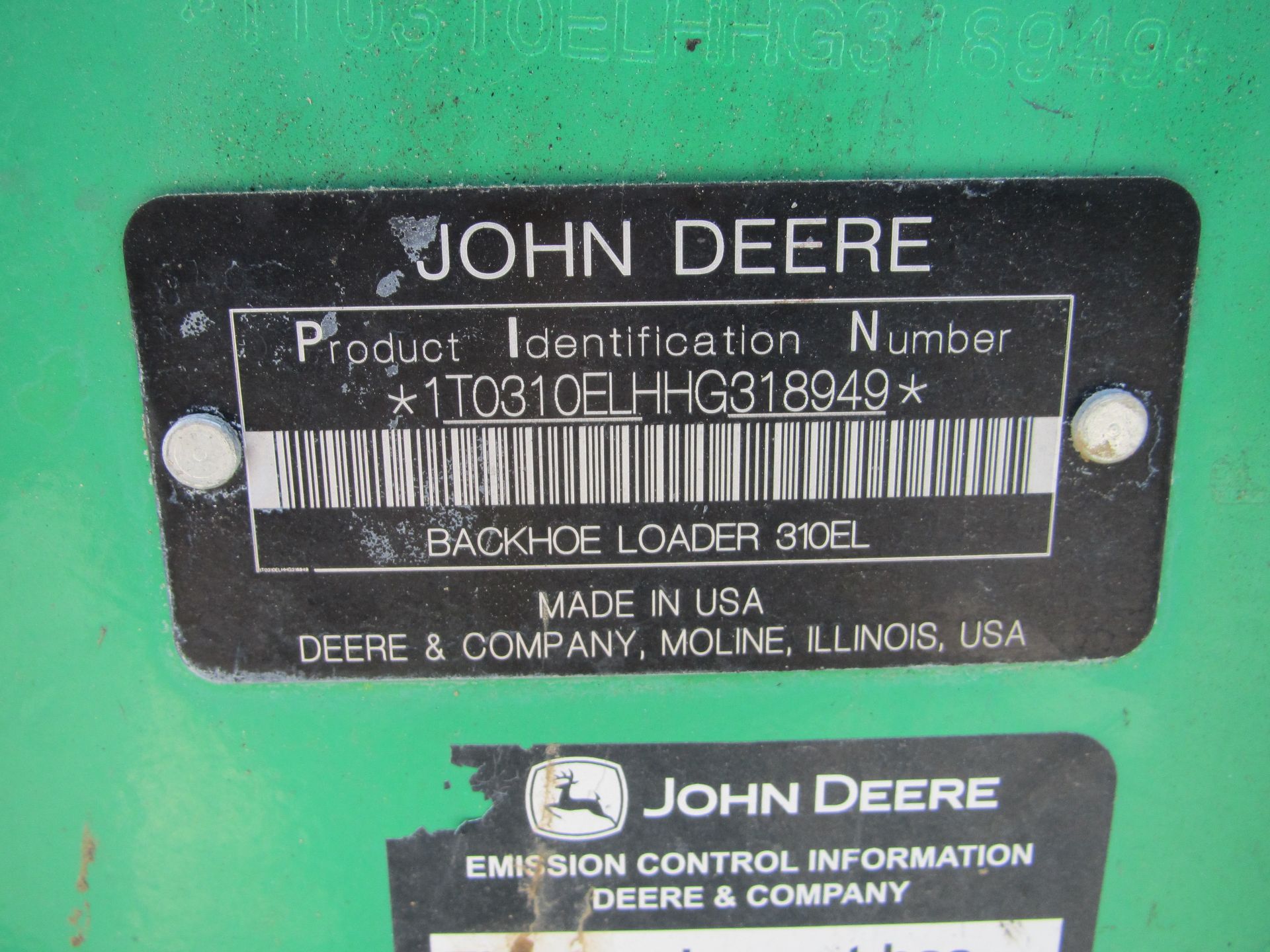 2018 John Deere 310L EP Backhoe - Image 24 of 24