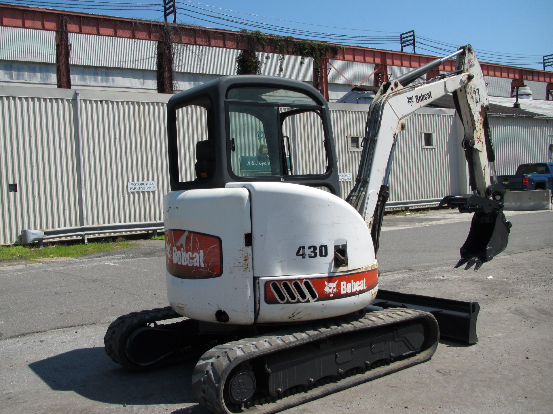 2008 Bobcat 430 Mini Excavator - Image 3 of 9