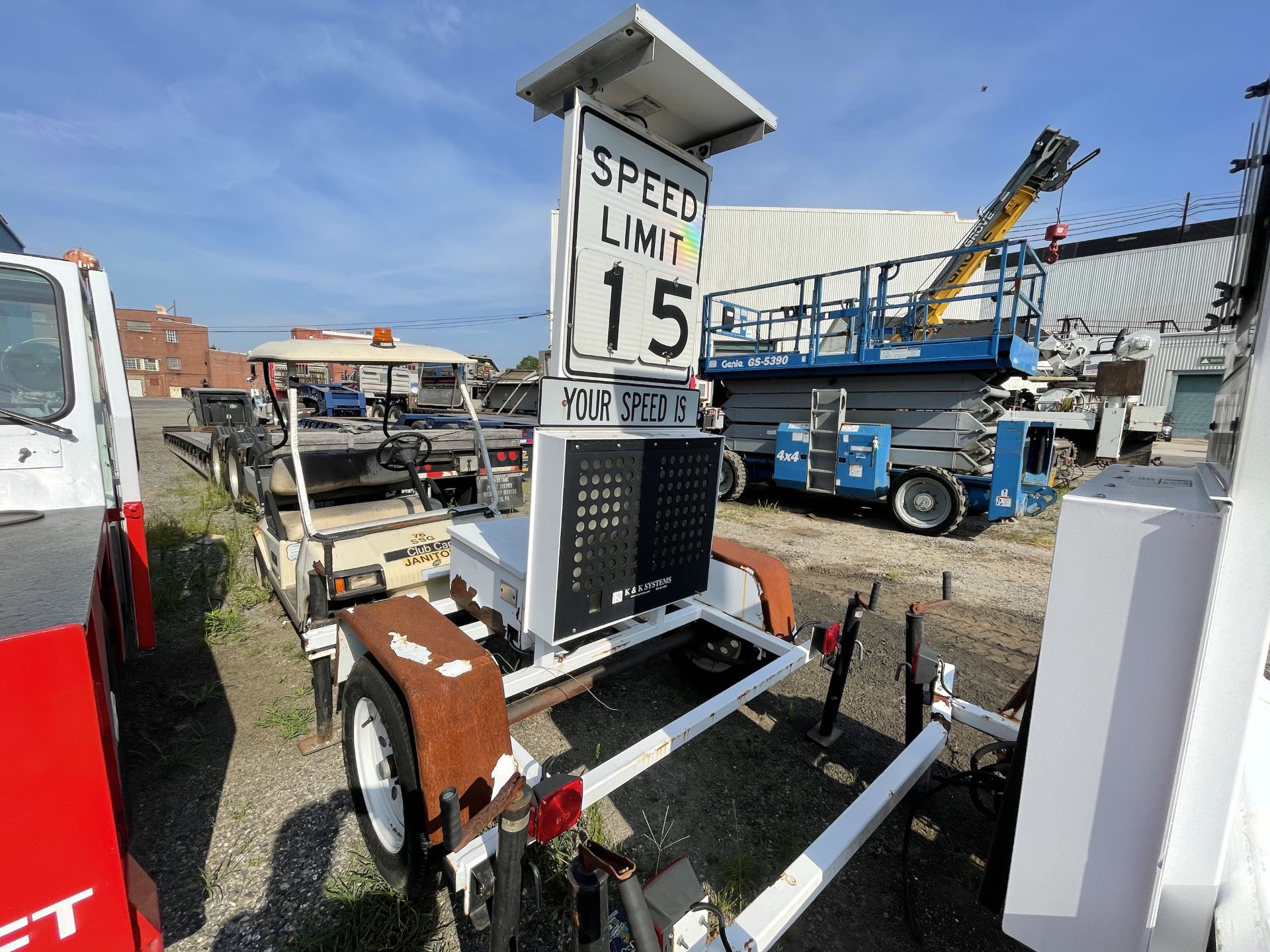 Lot of 2 Radar Speed Limit Trailer - Image 5 of 8