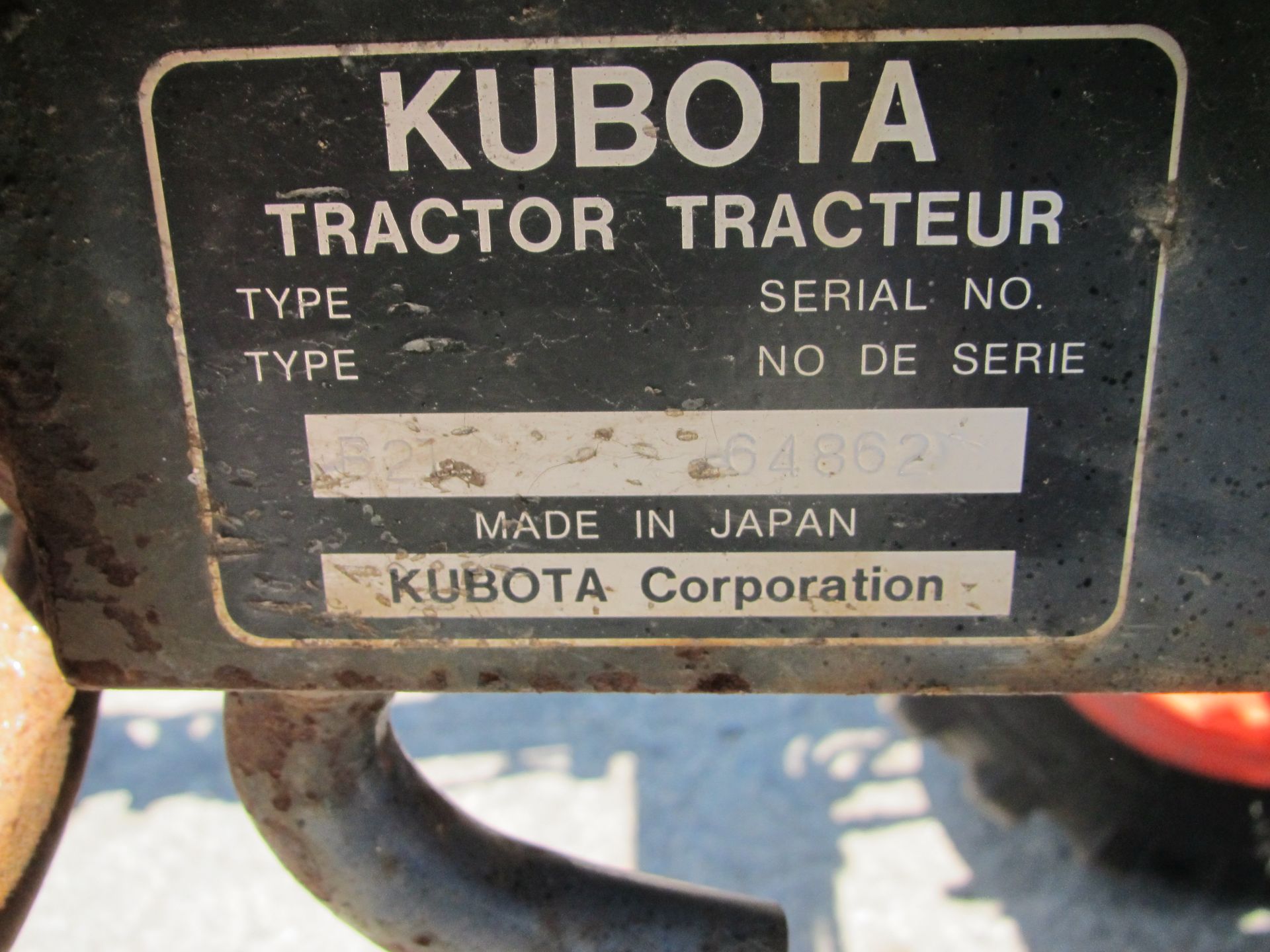 Kubota B21 Backhoe - Image 14 of 14
