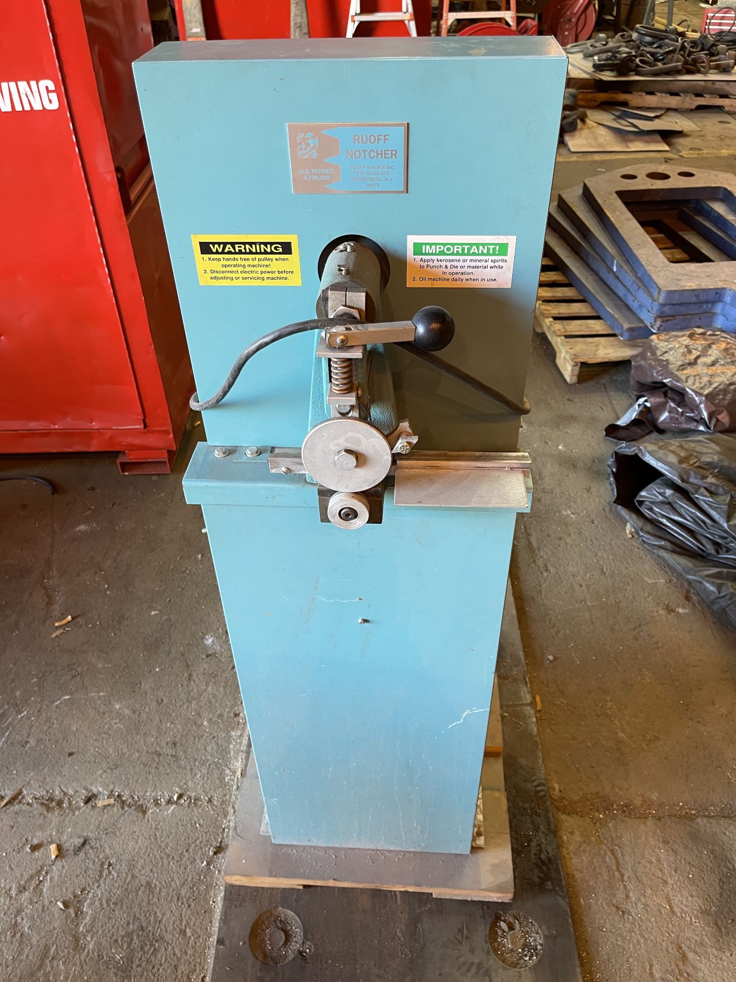 Ruoff Notcher Punch Press